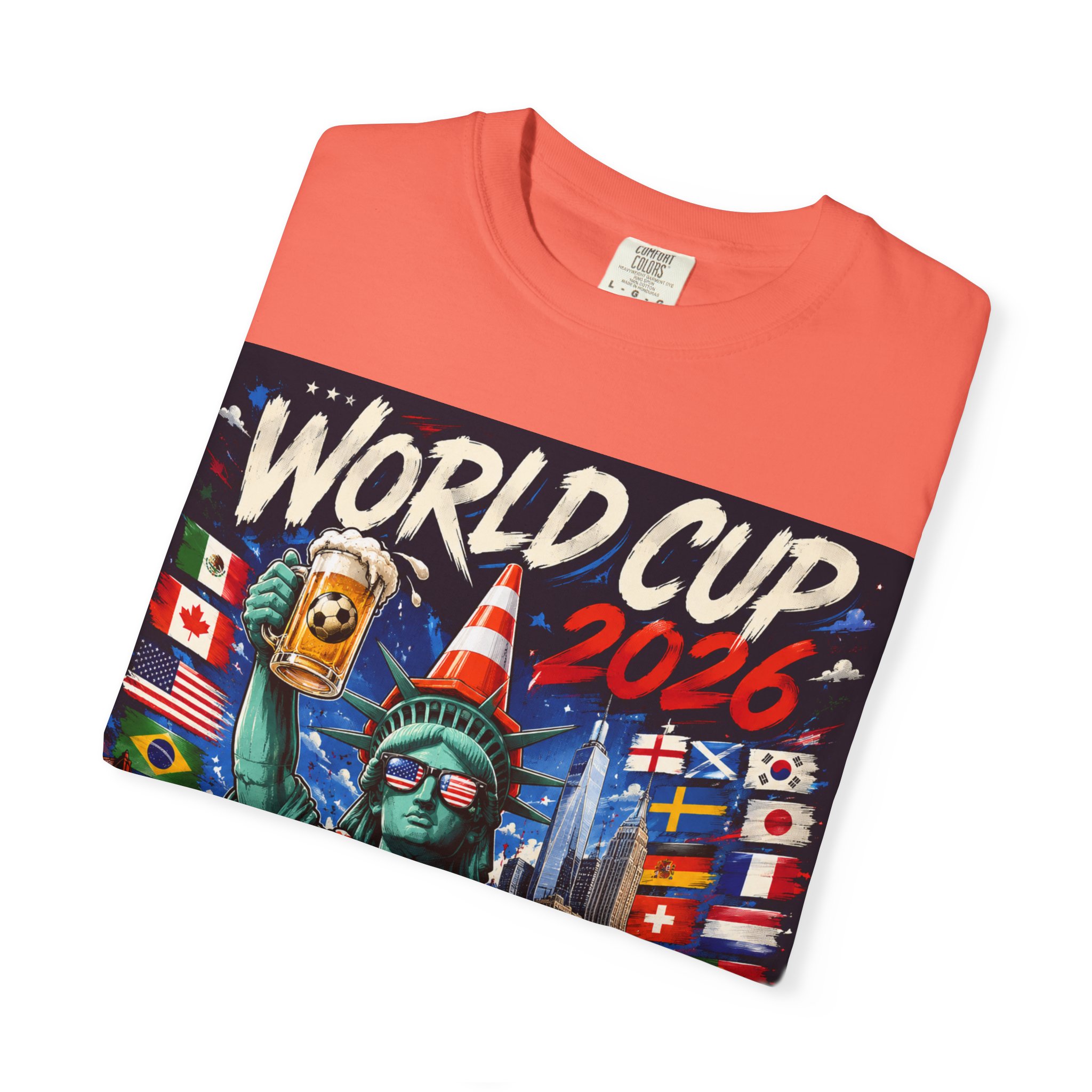 World Cup 2026 T-Shirt - Statue of Liberty Soccer Fan Tee - Image 11