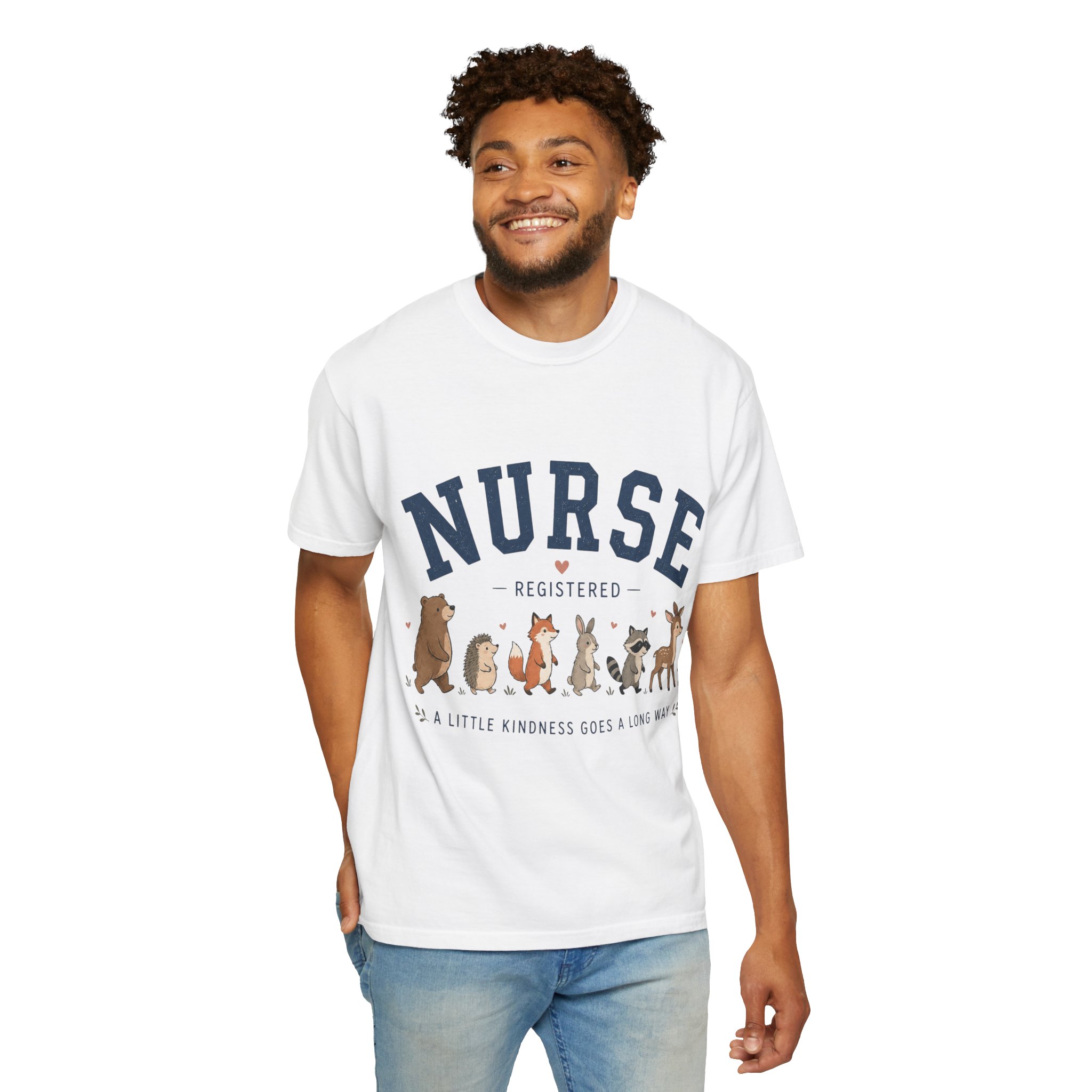 Nurse Appreciation Tee with Animals - Unisex T-shirt - Image 5