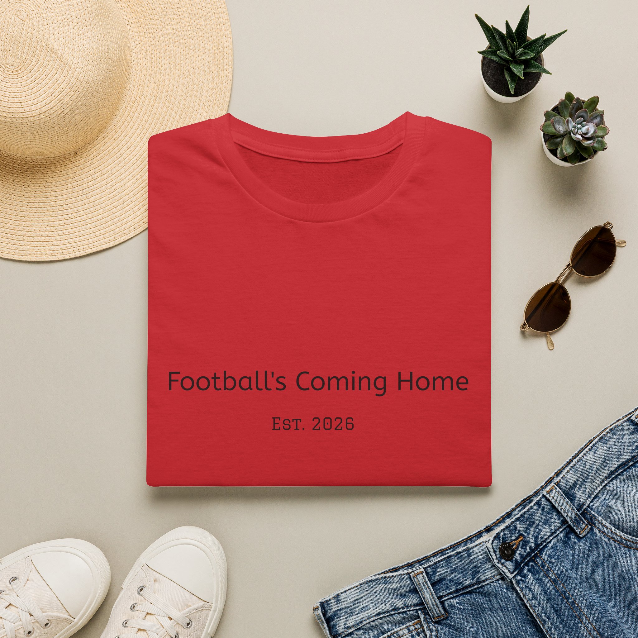 Football's Coming Home T-Shirt — Est. 2026 Vintage Soccer Fan Tee Various Colours - Image 15