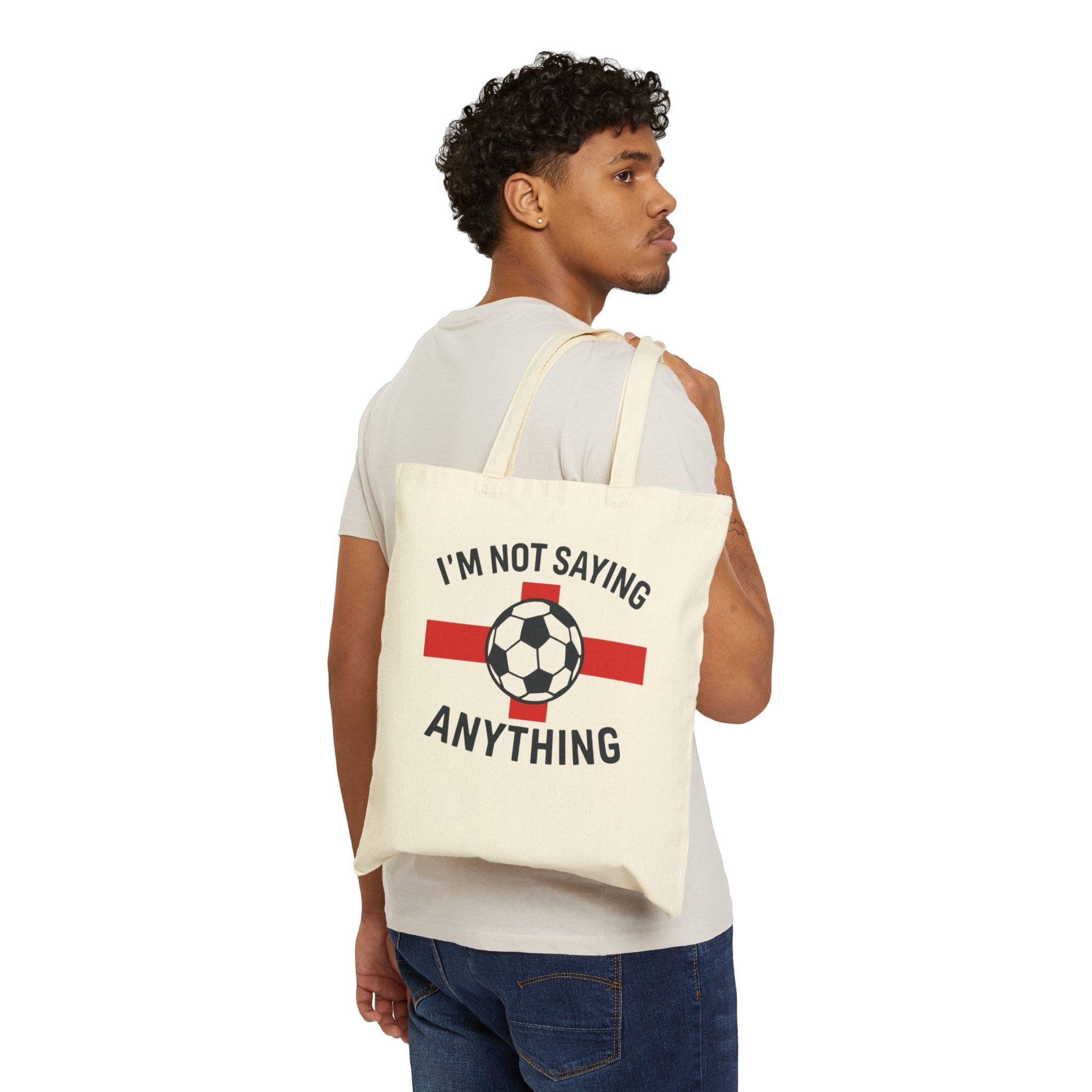 Cotton Canvas Tote Bag - Image 3