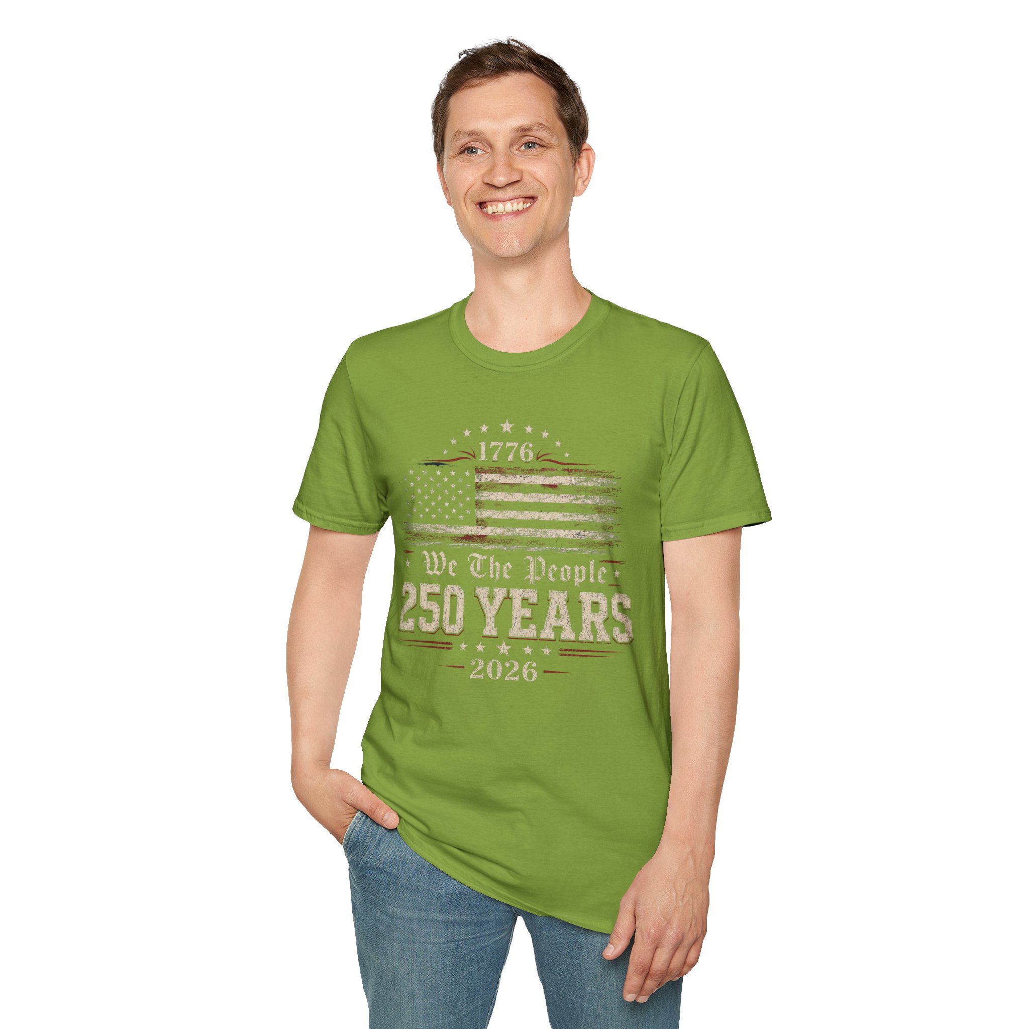 1776 'We The People' American Flag T-Shirt — 250 Years Anniversary Patriotic Tee - Image 9