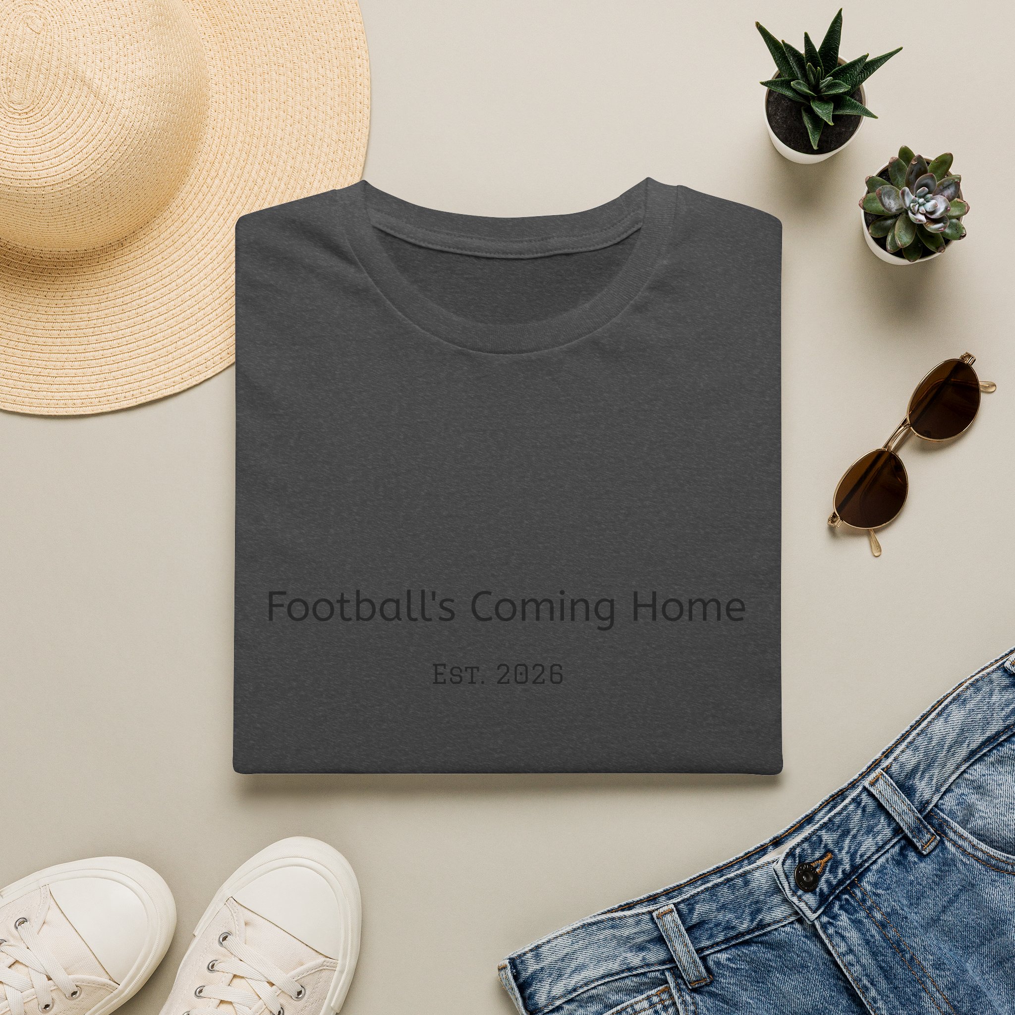 Football's Coming Home T-Shirt — Est. 2026 Vintage Soccer Fan Tee Various Colours - Image 11