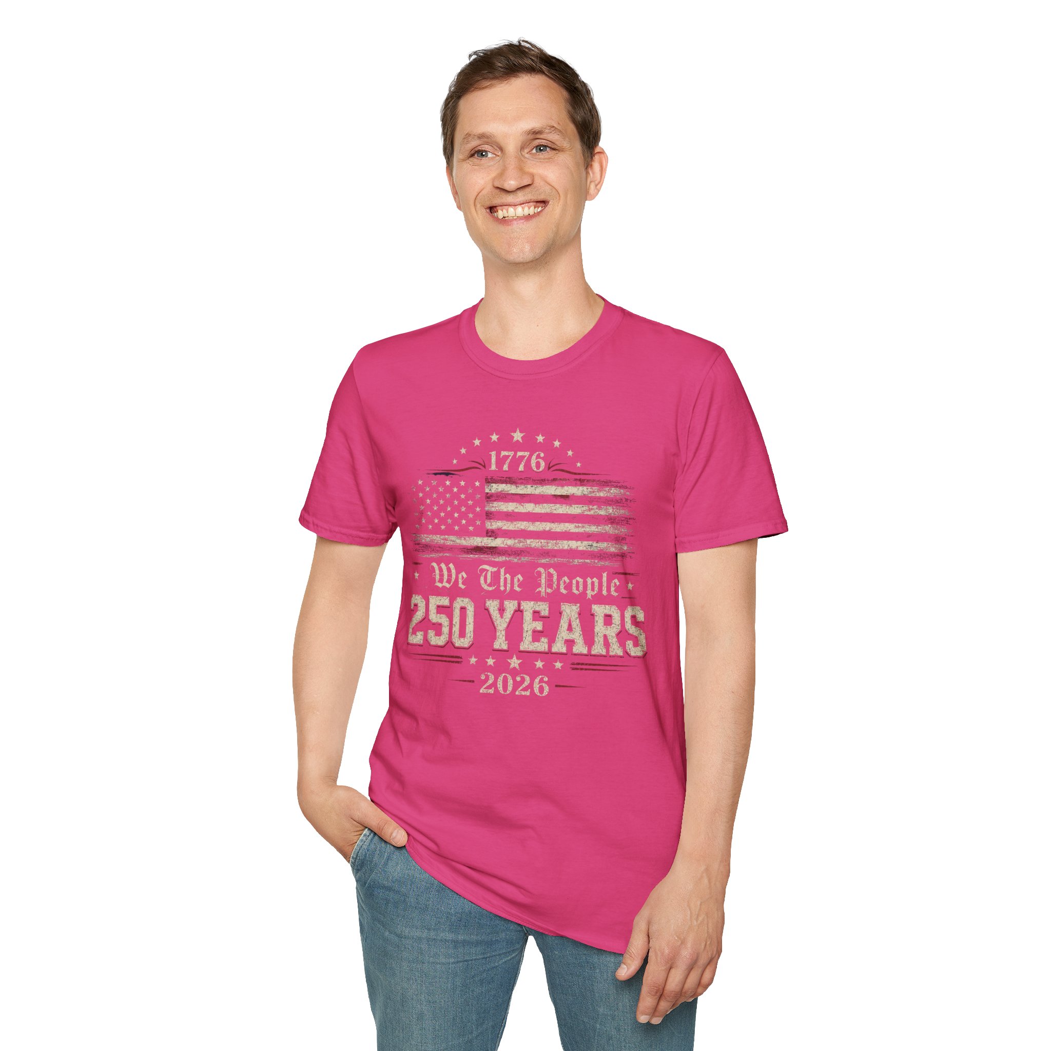1776 'We The People' American Flag T-Shirt — 250 Years Anniversary Patriotic Tee - Image 7