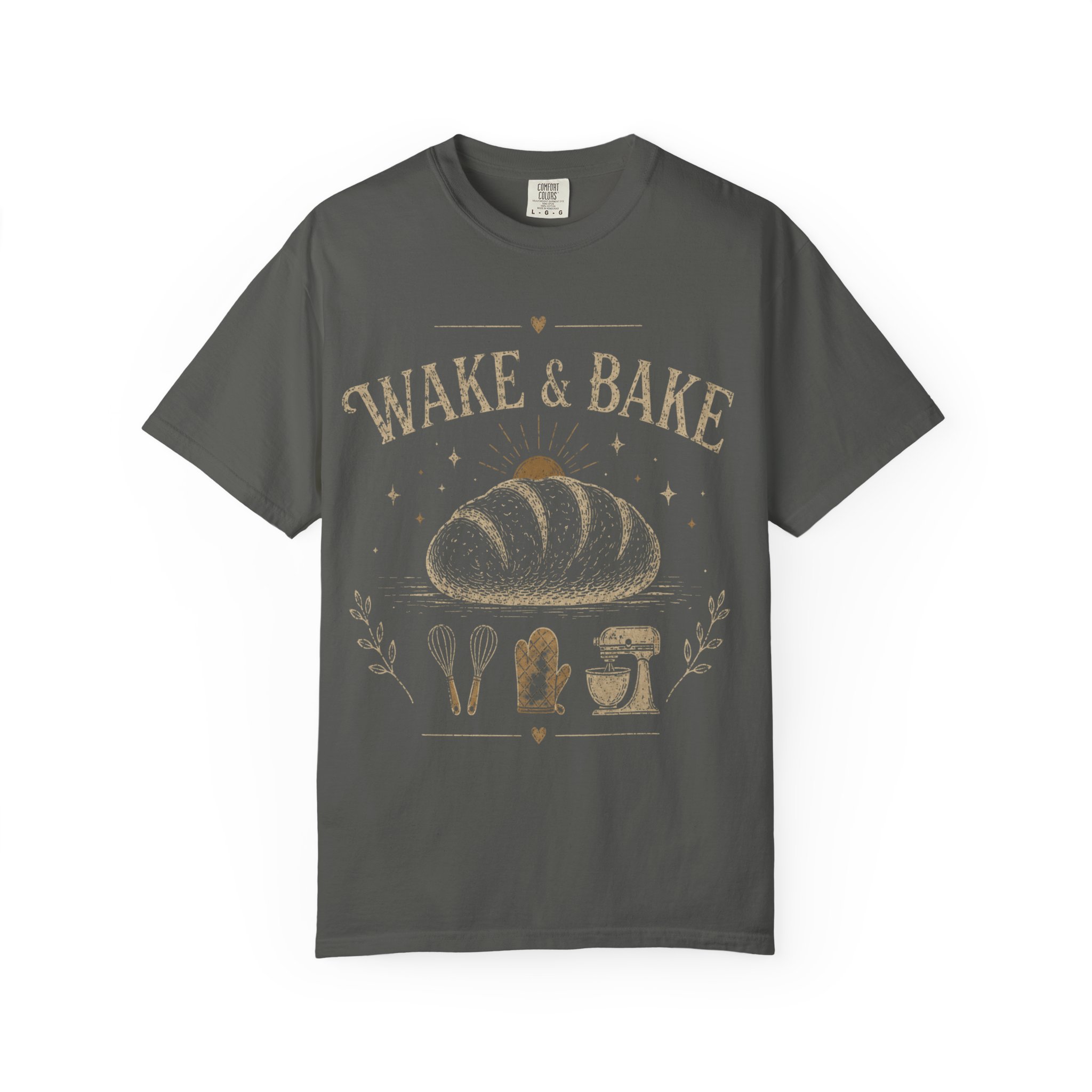 Wake & Bake: Vintage Bakery Illustration, Retro Croissant Engraving with Baking Icons, Hand-Drawn Woodcut Style Design - Image 6