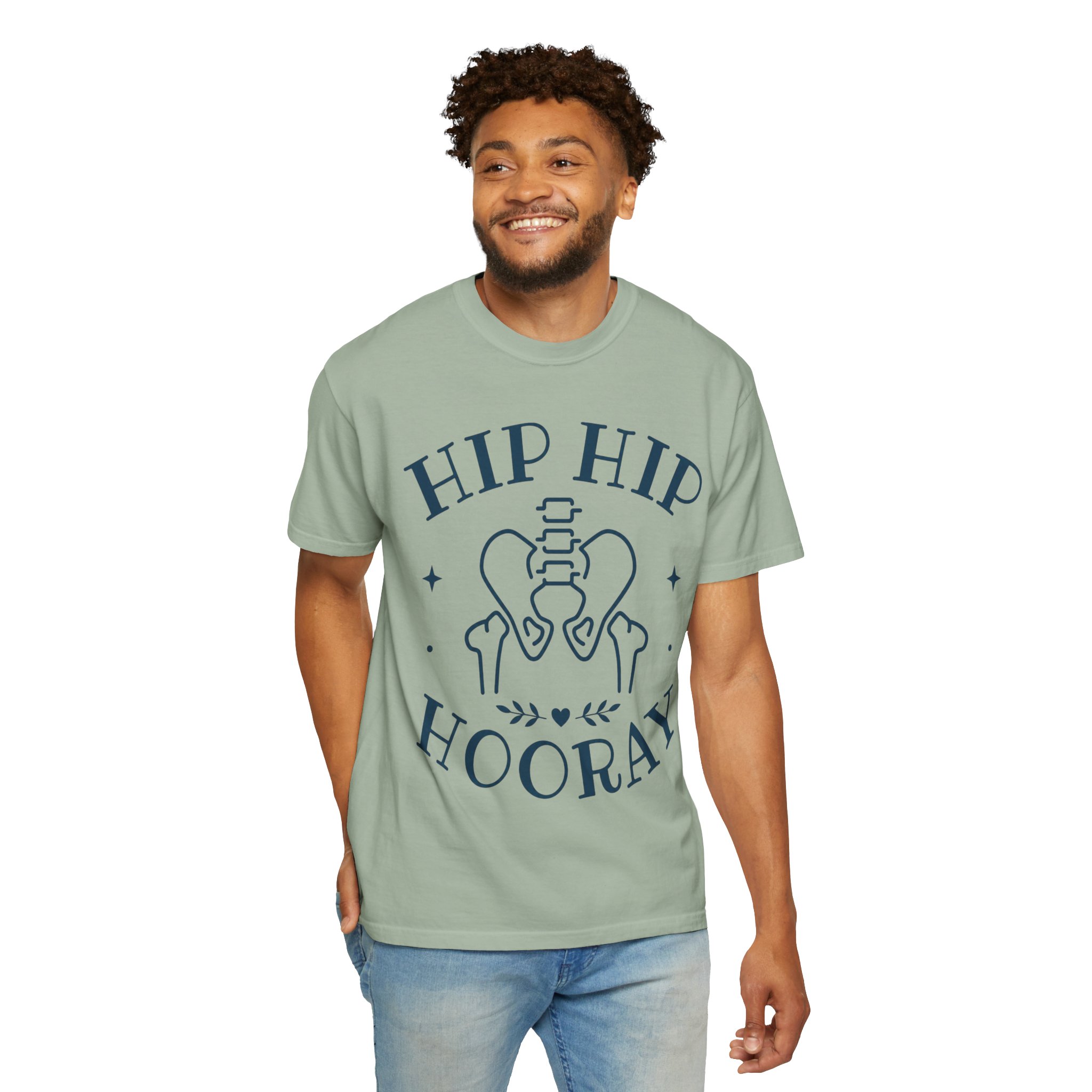 Funny Orthopedic Shirt - Hip Hip Hooray Pelvis Comfort Colors Graphic Tee - Image 7