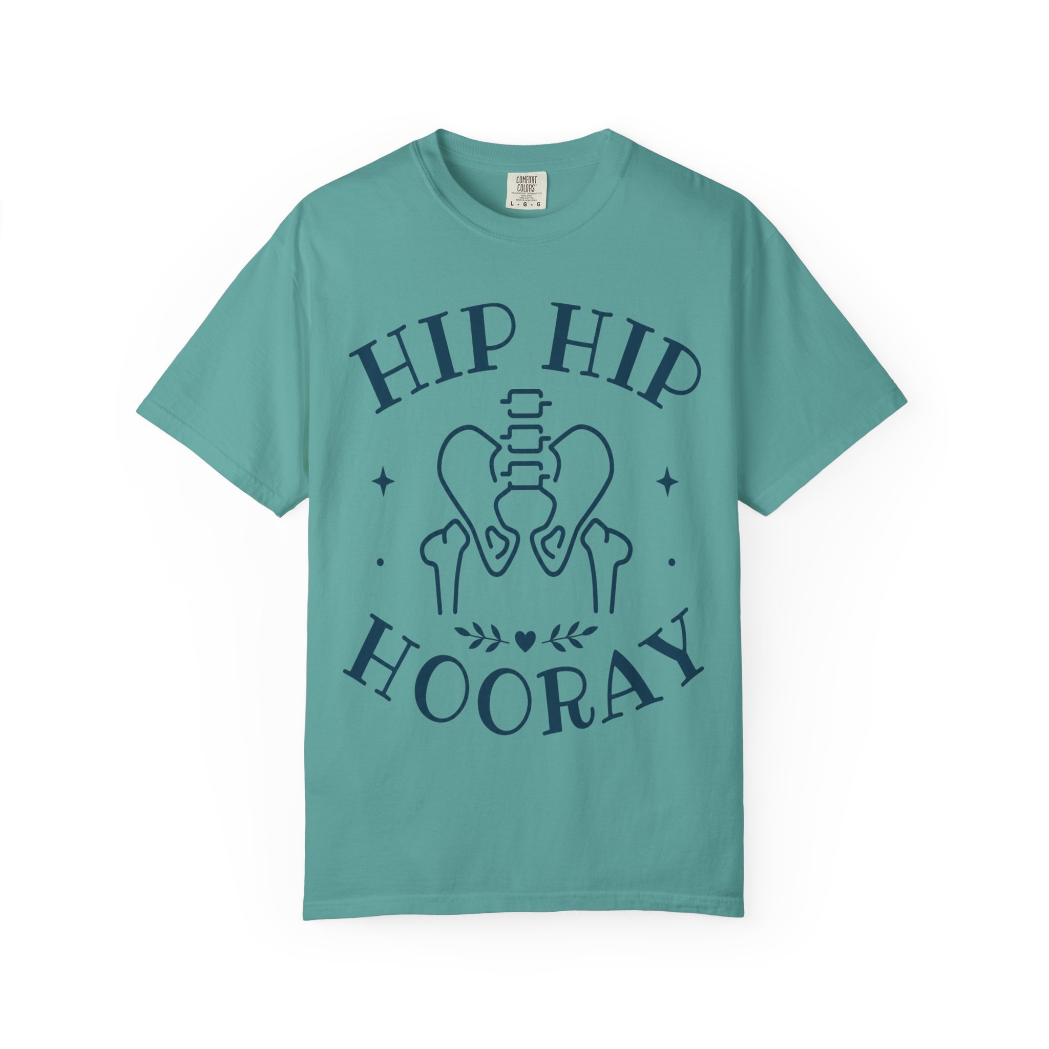 Funny Orthopedic Shirt - Hip Hip Hooray Pelvis Comfort Colors Graphic Tee - Image 8