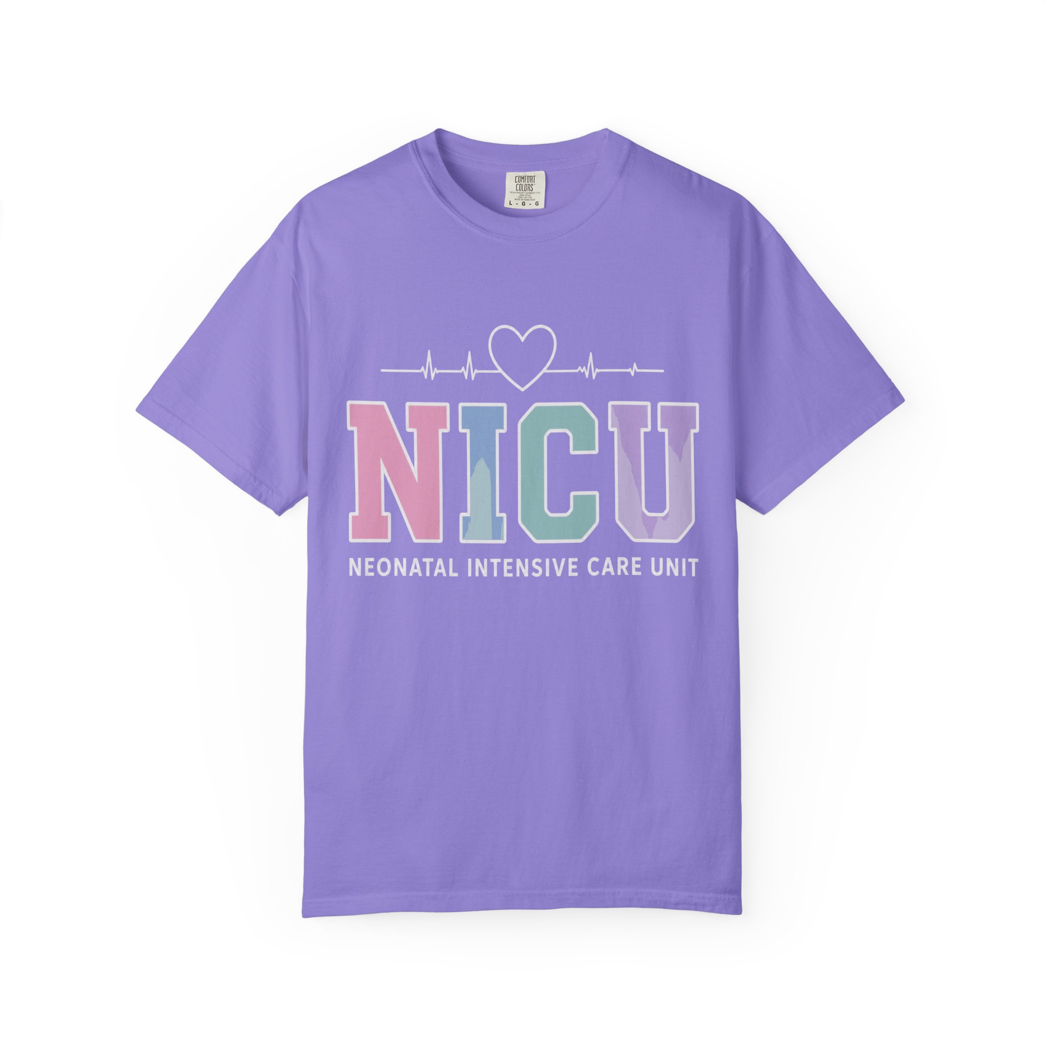 NICU Nurse Shirt - Neonatal Intensive Care Unit Comfort Colors Graphic Tee - Image 13