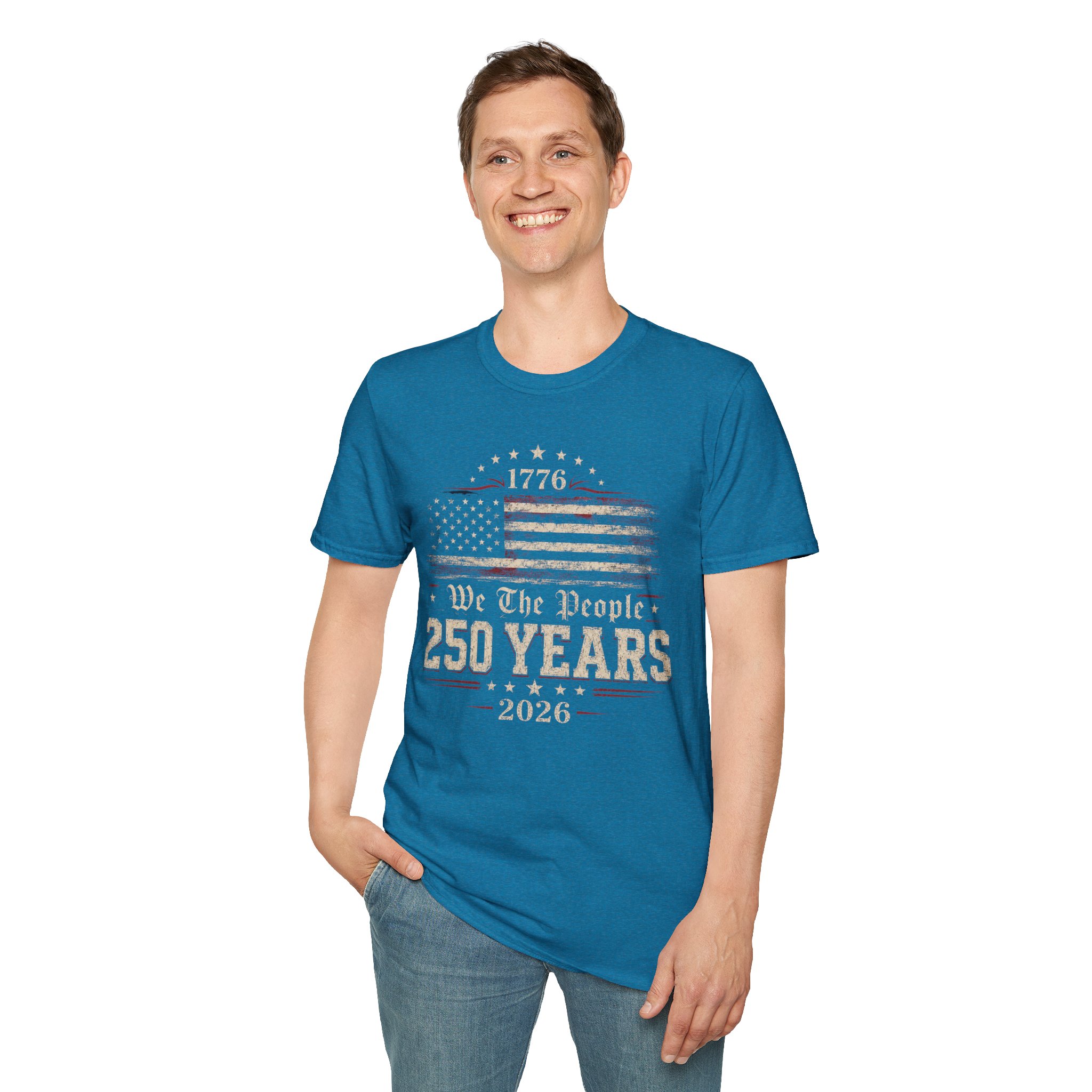 1776 'We The People' American Flag T-Shirt — 250 Years Anniversary Patriotic Tee - Image 10