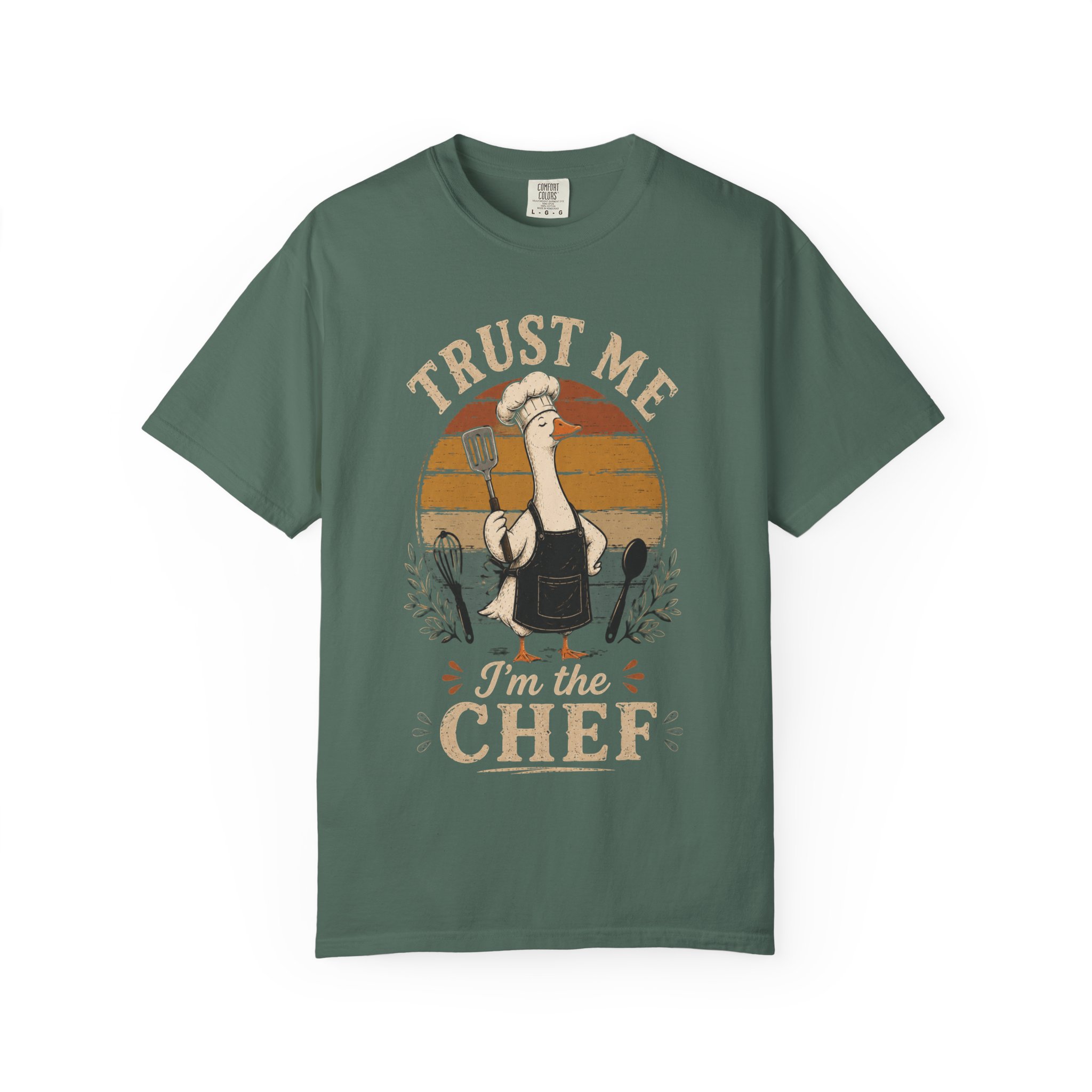 Trust Me I'm The Chef Shirt, Funny Goose Chef T Shirt, Baker Gift, Cooking Shirt, Kitchen Humor Tee, Chef Gift for Men Women - Image 6