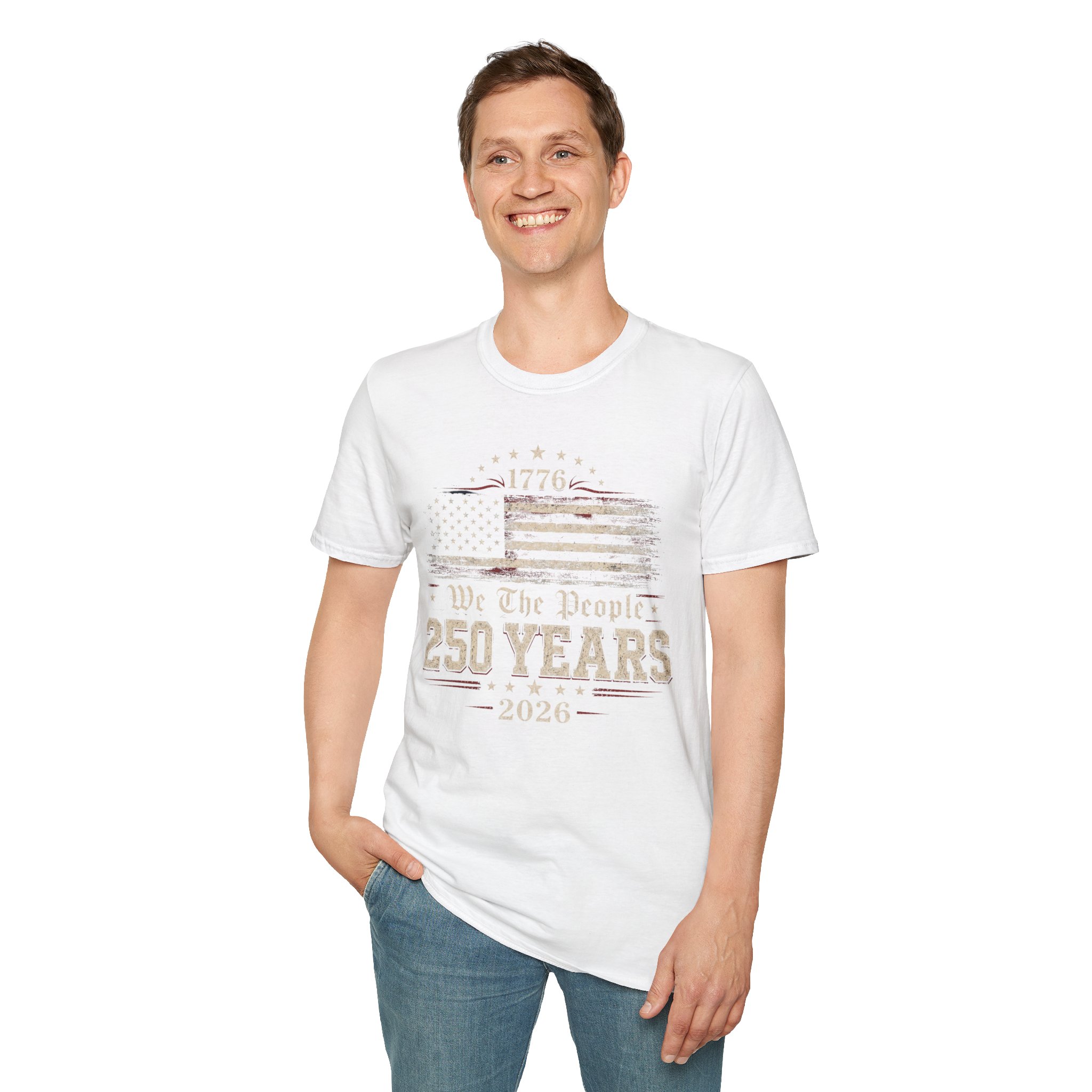 1776 'We The People' American Flag T-Shirt — 250 Years Anniversary Patriotic Tee - Image 5