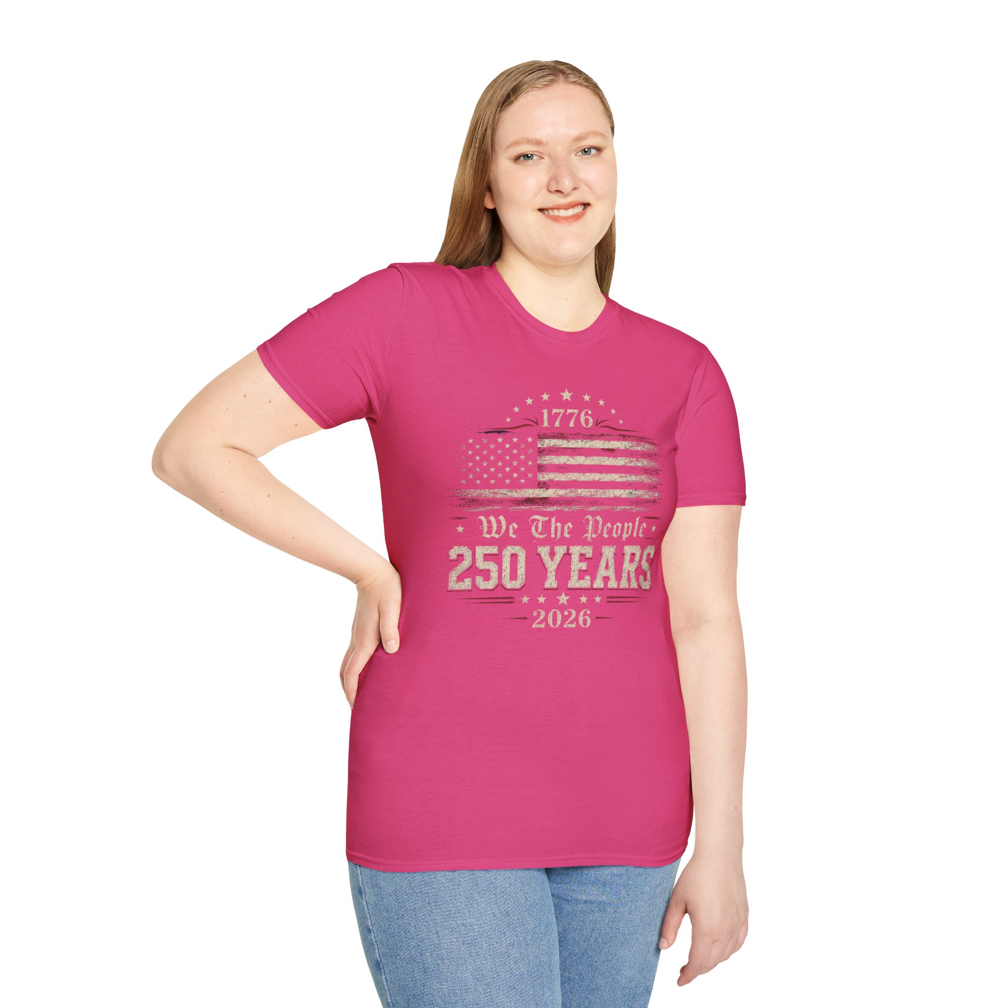 1776 'We The People' American Flag T-Shirt — 250 Years Anniversary Patriotic Tee - Image 8