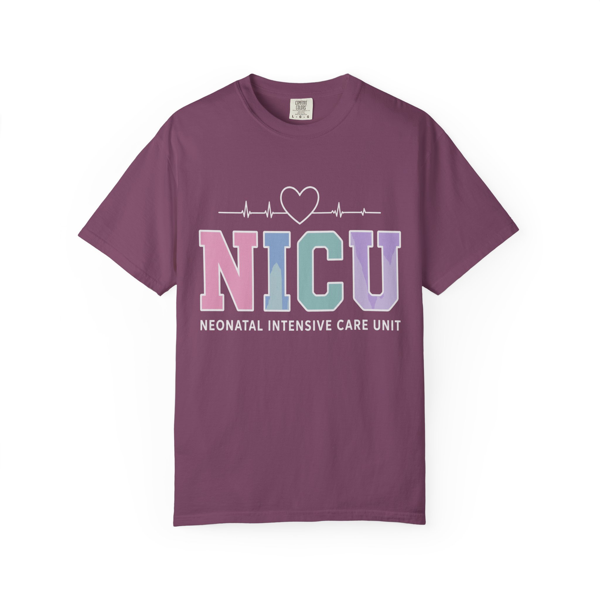 NICU Nurse Shirt - Neonatal Intensive Care Unit Comfort Colors Graphic Tee - Image 16
