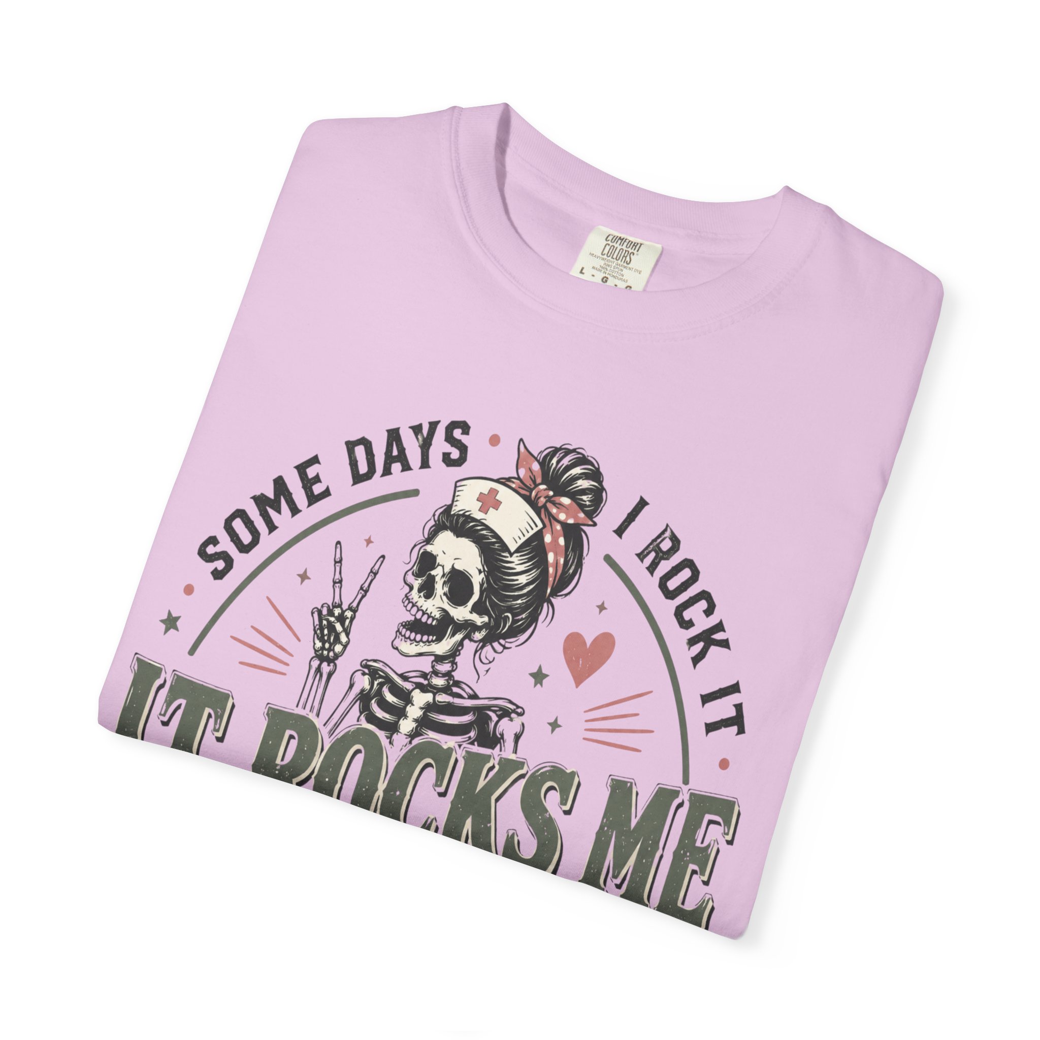 Some Days I Rock It Nurse Practitioner Shirt, Funny NP T-Shirt, Nurse Practitioner Gift, Skeleton Nurse Tee, Healthcare Worker Graphic Shirt - Image 32
