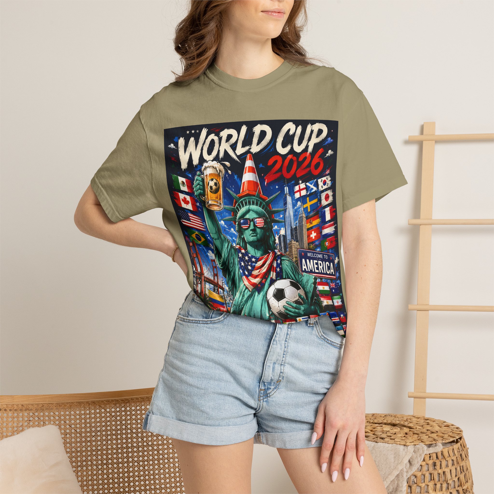 World Cup 2026 T-Shirt - Statue of Liberty Soccer Fan Tee - Image 24