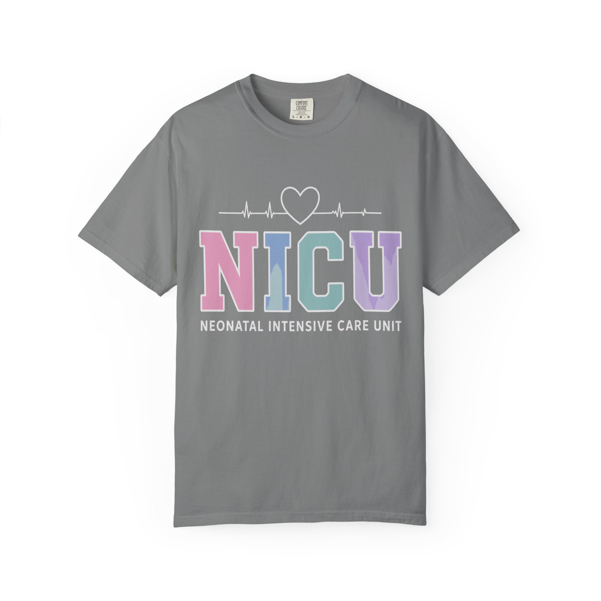 NICU Nurse Shirt - Neonatal Intensive Care Unit Comfort Colors Graphic Tee - Image 5