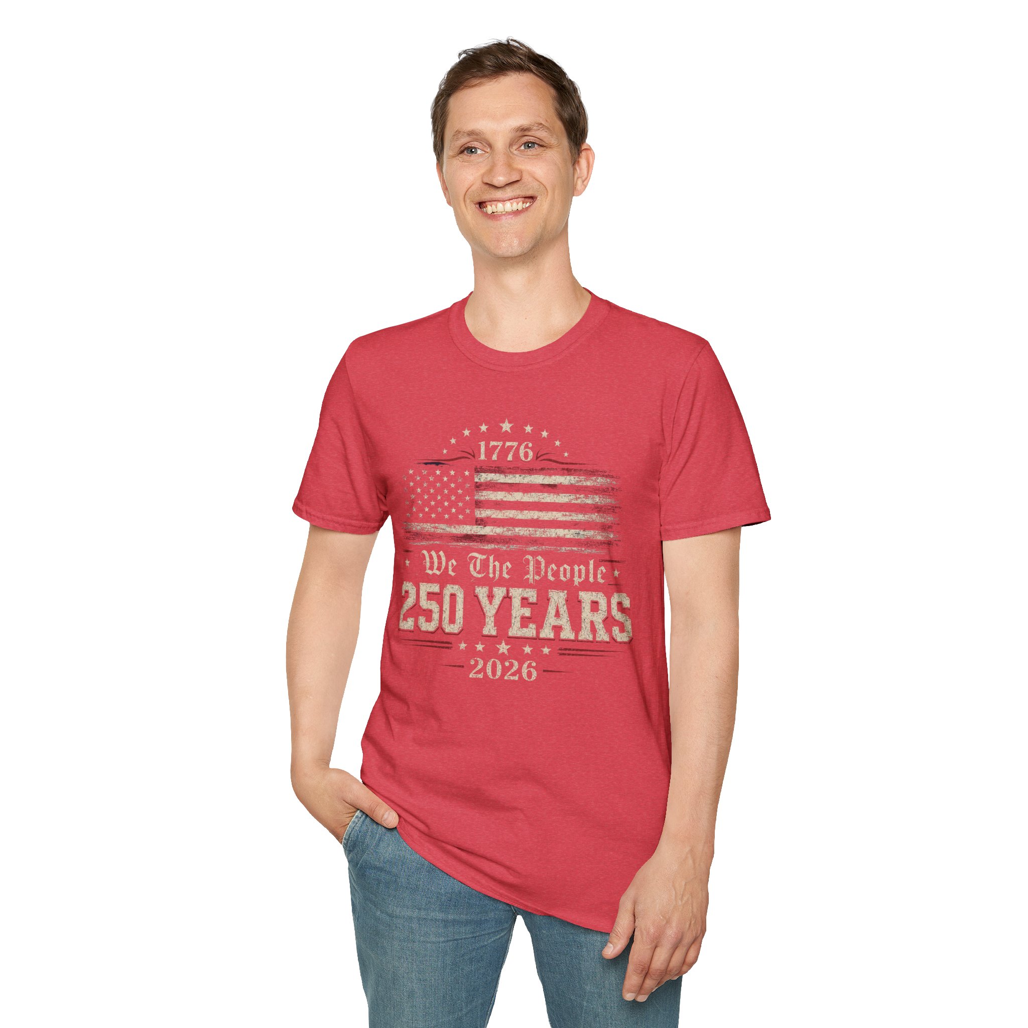 1776 'We The People' American Flag T-Shirt — 250 Years Anniversary Patriotic Tee - Image 11