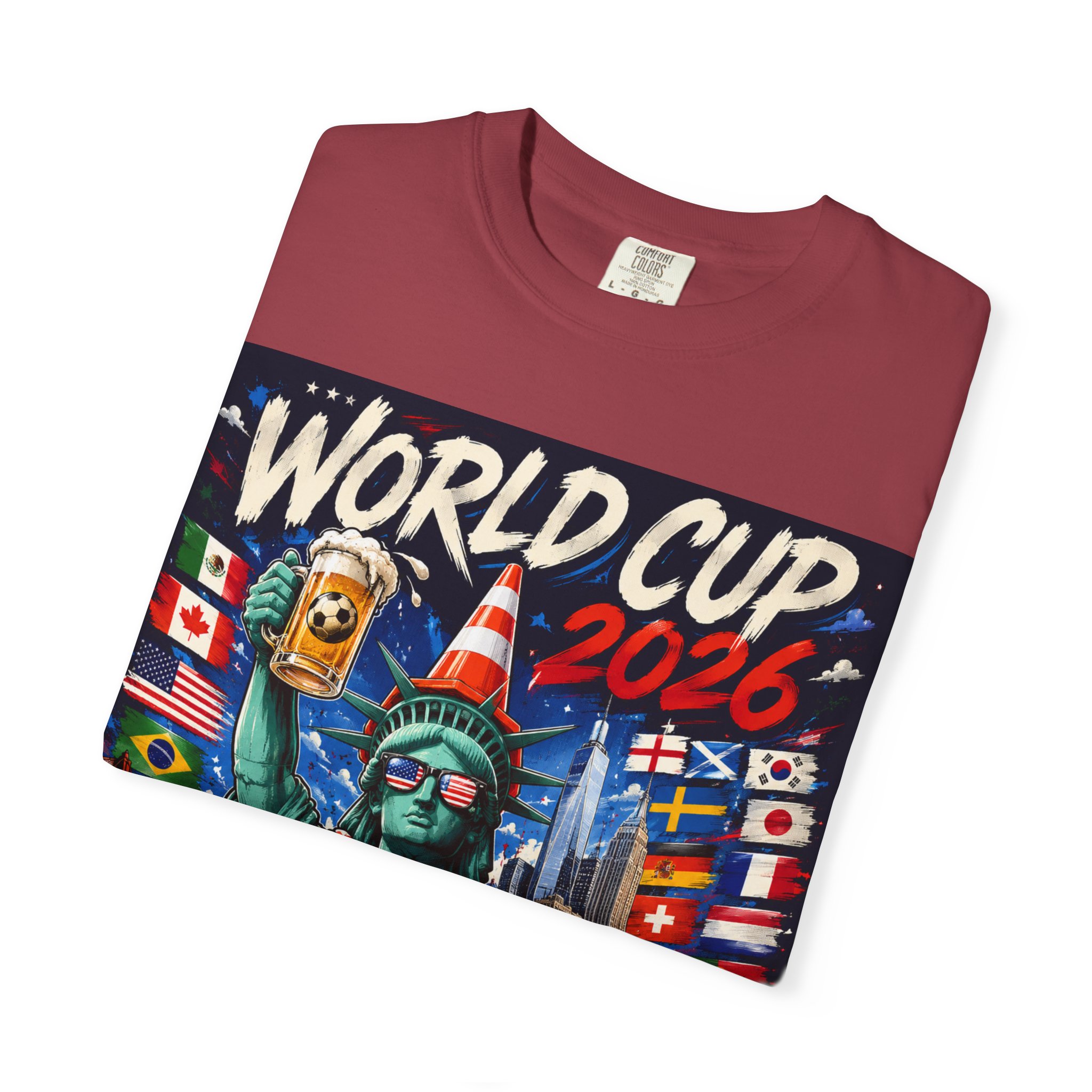 World Cup 2026 T-Shirt - Statue of Liberty Soccer Fan Tee - Image 55