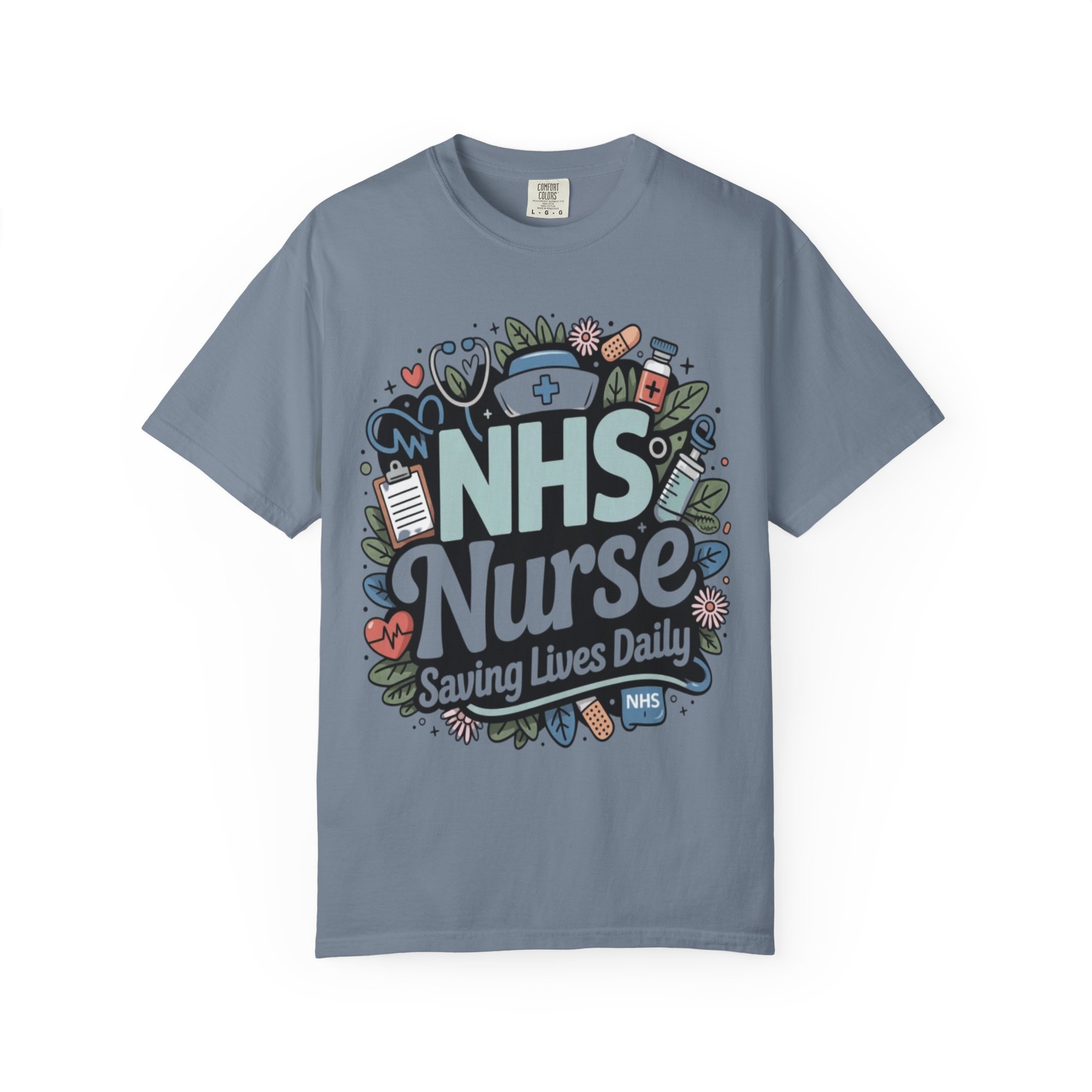 NHS Nurse "Saving Lives Daily" T-Shirt - Image 10