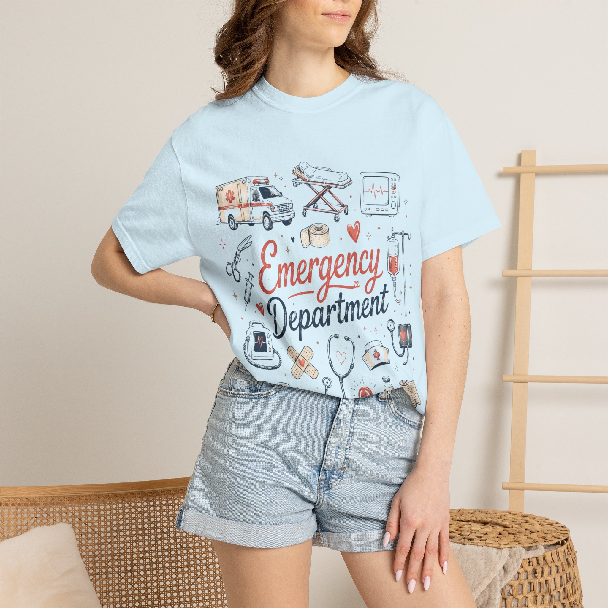 Nurse Week Unisex T-shirt - ER Nurse Gift and Nursing Grad Gift - Image 9