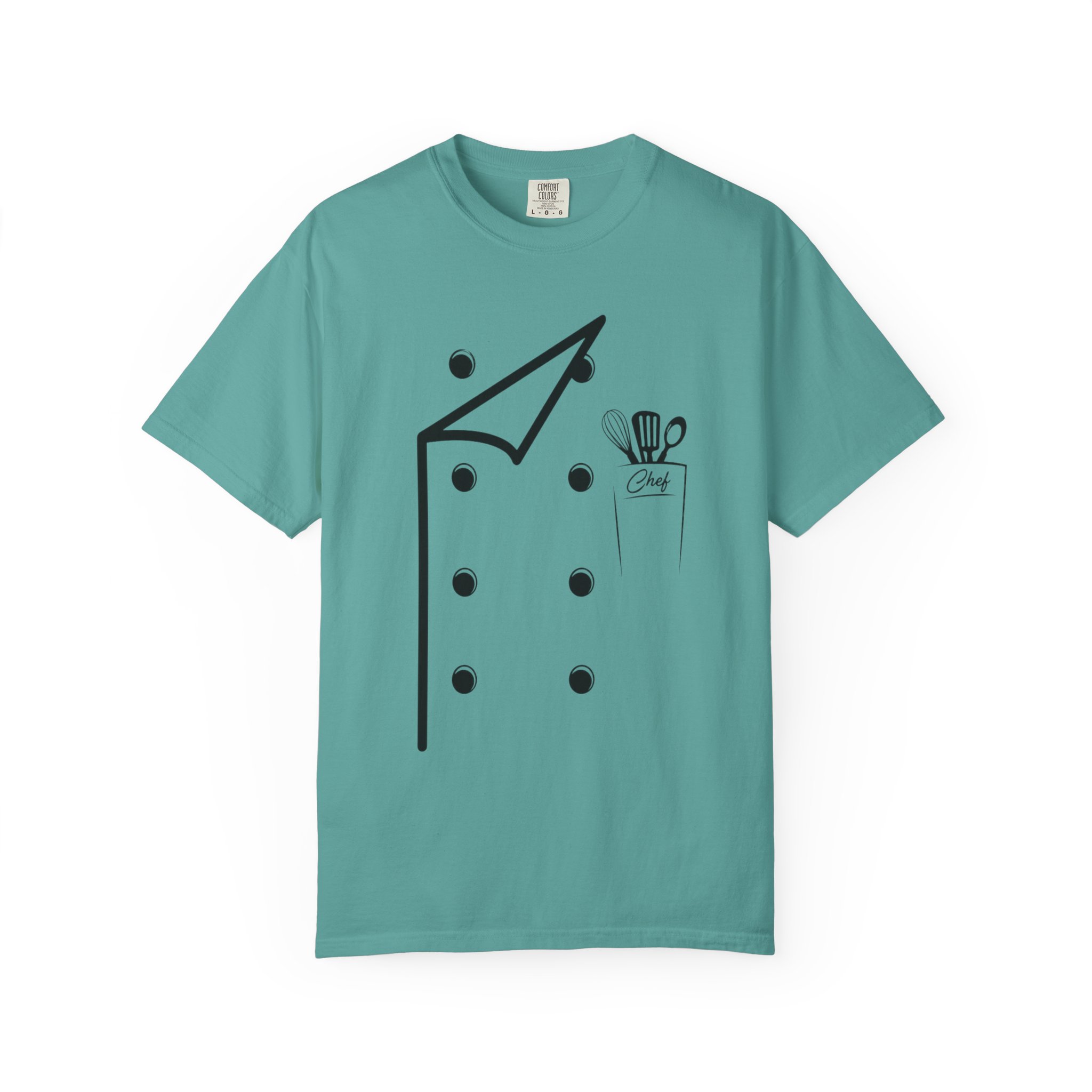 Chef uniform shirt, line cook shirt, kitchen staff tee, Many Colours - Image 10