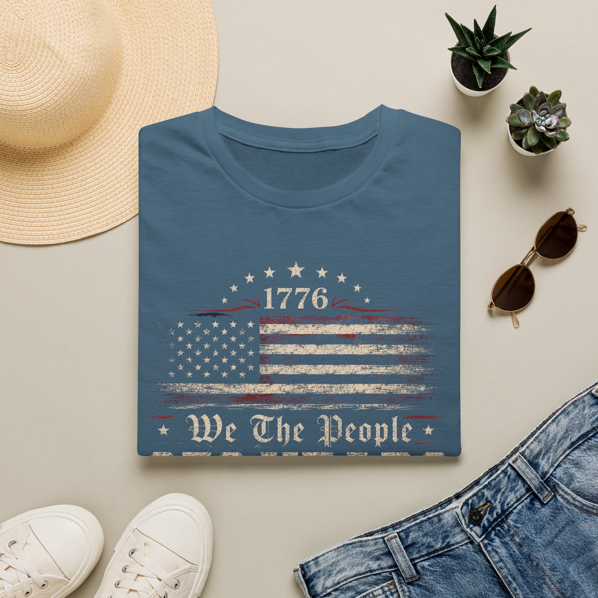 1776 'We The People' American Flag T-Shirt — 250 Years Anniversary Patriotic Tee - Image 14