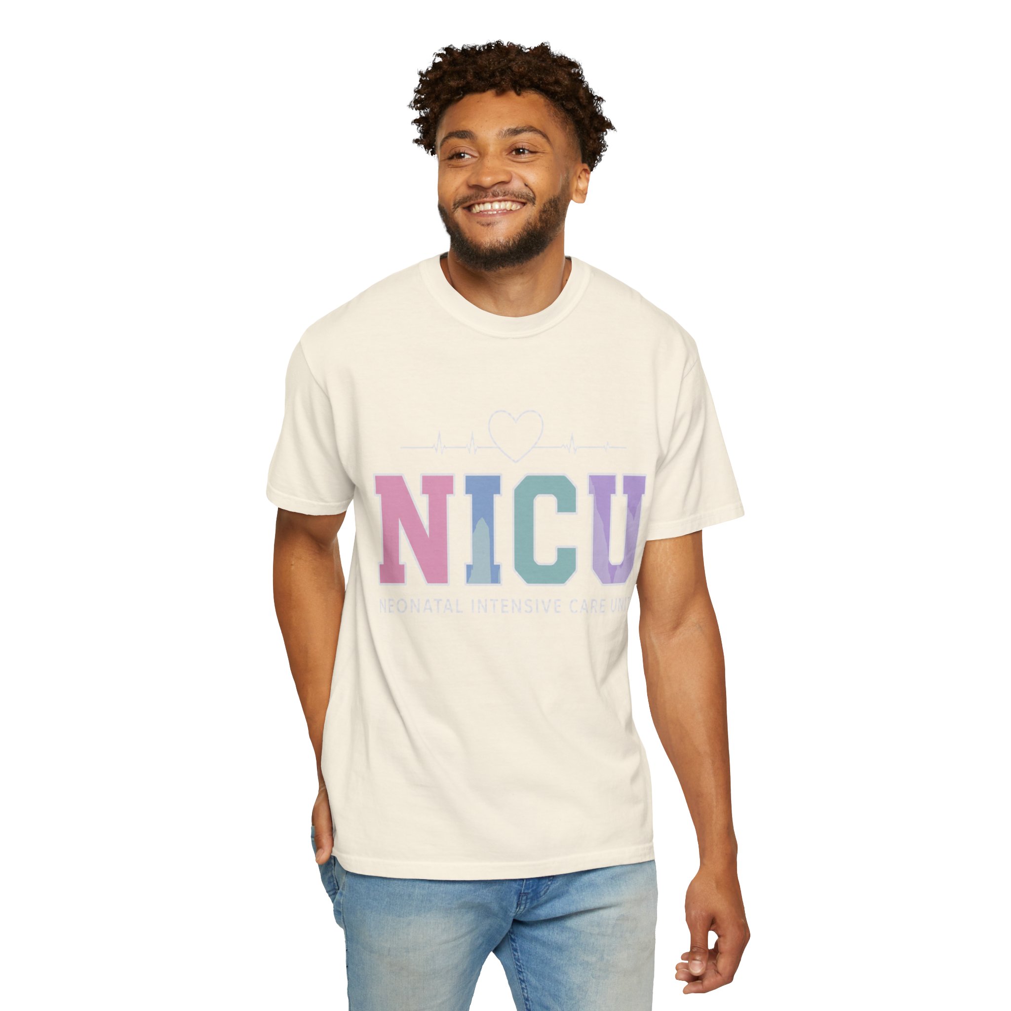 NICU Nurse Shirt - Neonatal Intensive Care Unit Comfort Colors Graphic Tee - Image 4