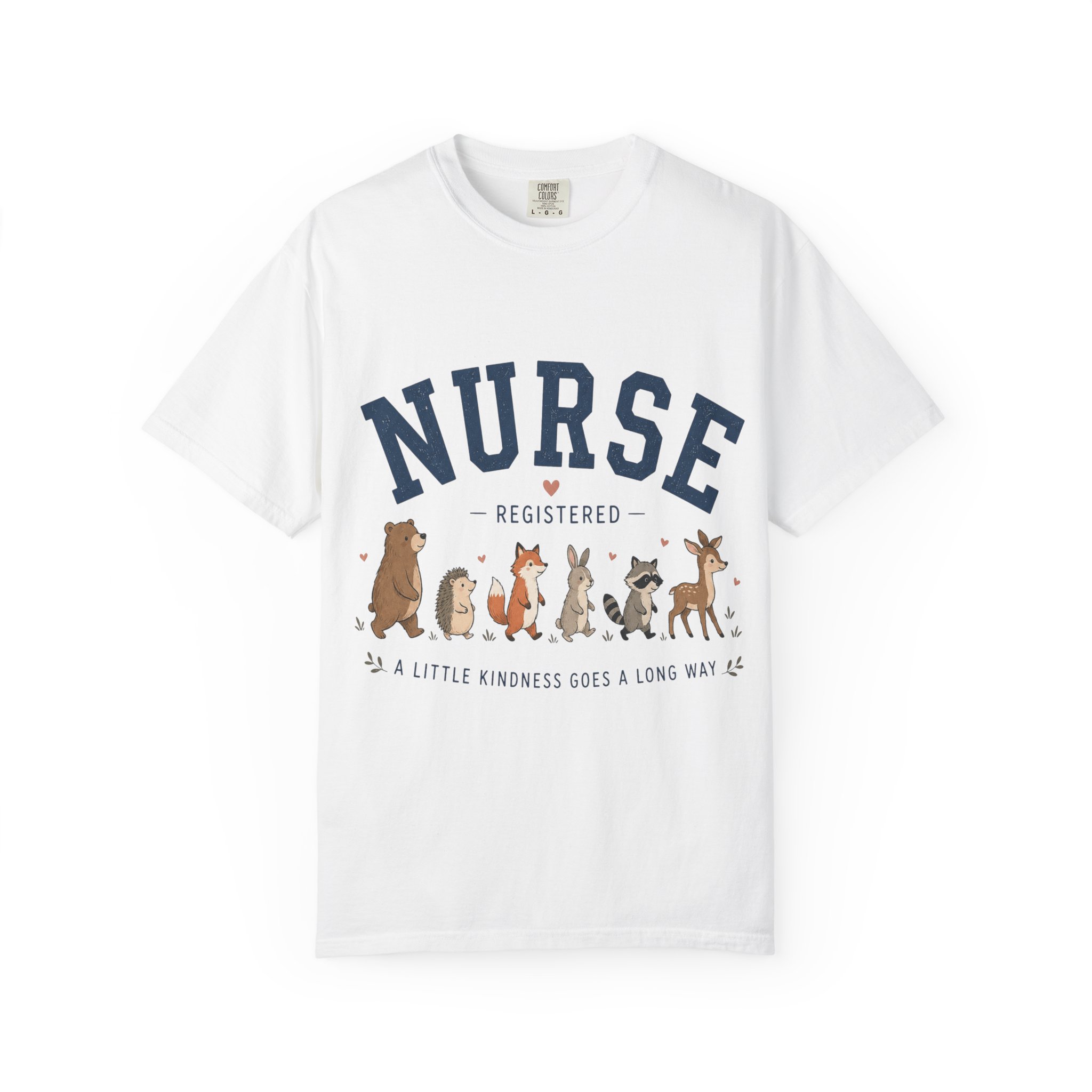 Nurse Appreciation Tee with Animals - Unisex T-shirt - Image 2