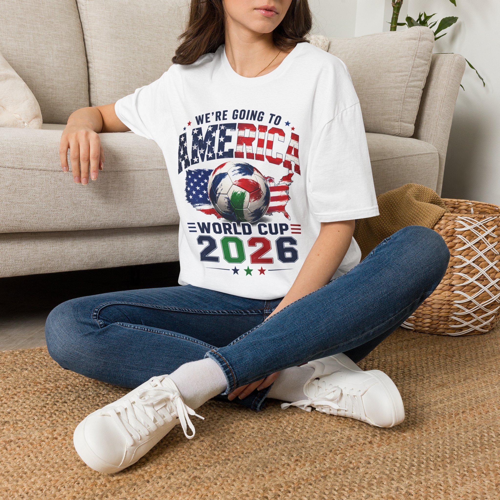 We're Going to America World Cup 2026 Soccer T-Shirt for football fans - Image 2