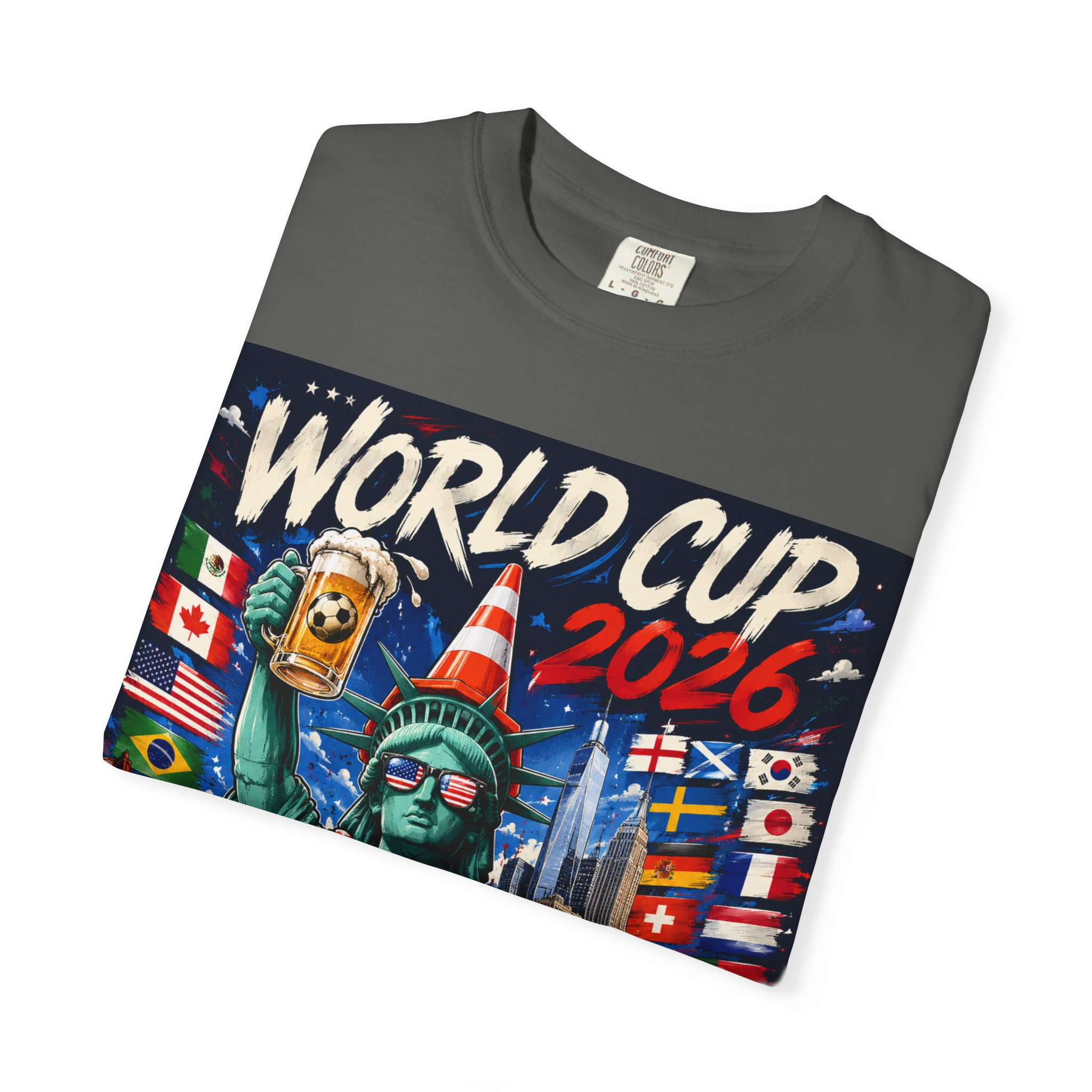 World Cup 2026 T-Shirt - Statue of Liberty Soccer Fan Tee - Image 31