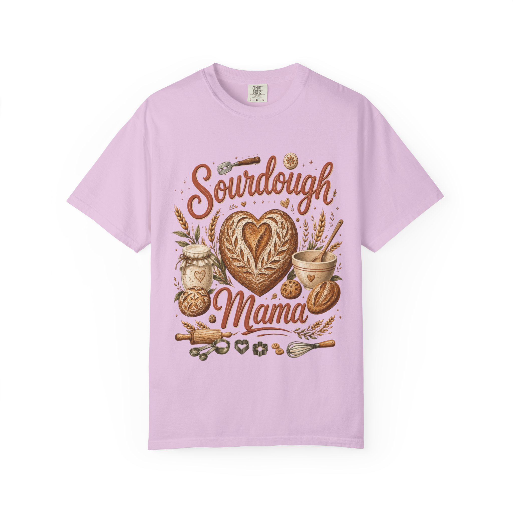 Sourdough Mama Shirt, Sourdough Gift, Bread Baker Gift, Baking Mom Shirt, Artisan Bread Lover, Cottagecore Baker Tee - Image 12