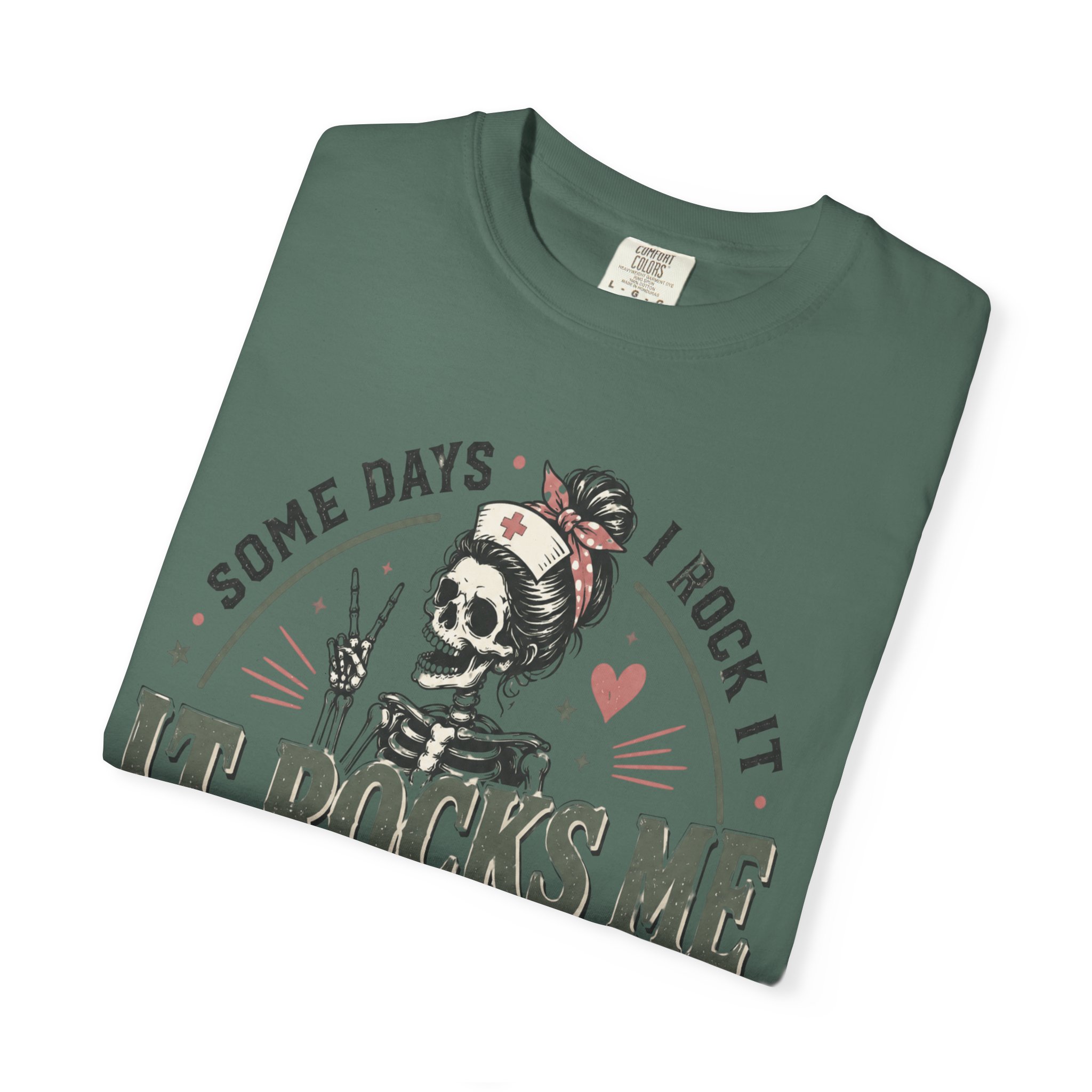 Some Days I Rock It Nurse Practitioner Shirt, Funny NP T-Shirt, Nurse Practitioner Gift, Skeleton Nurse Tee, Healthcare Worker Graphic Shirt - Image 16