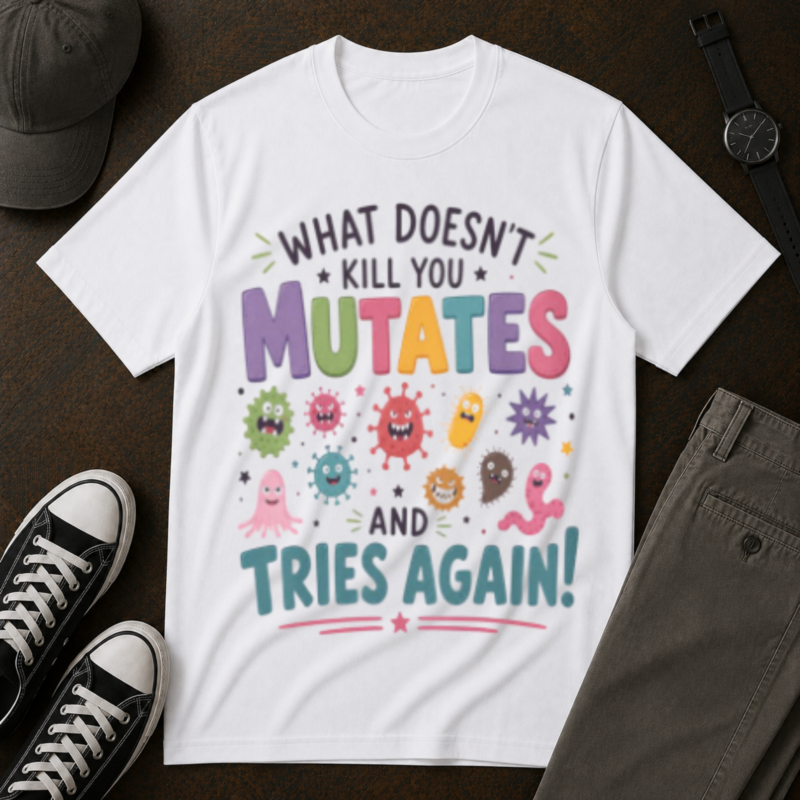 What Doesn't Kill You Mutates And Tries Again Tee Shirt