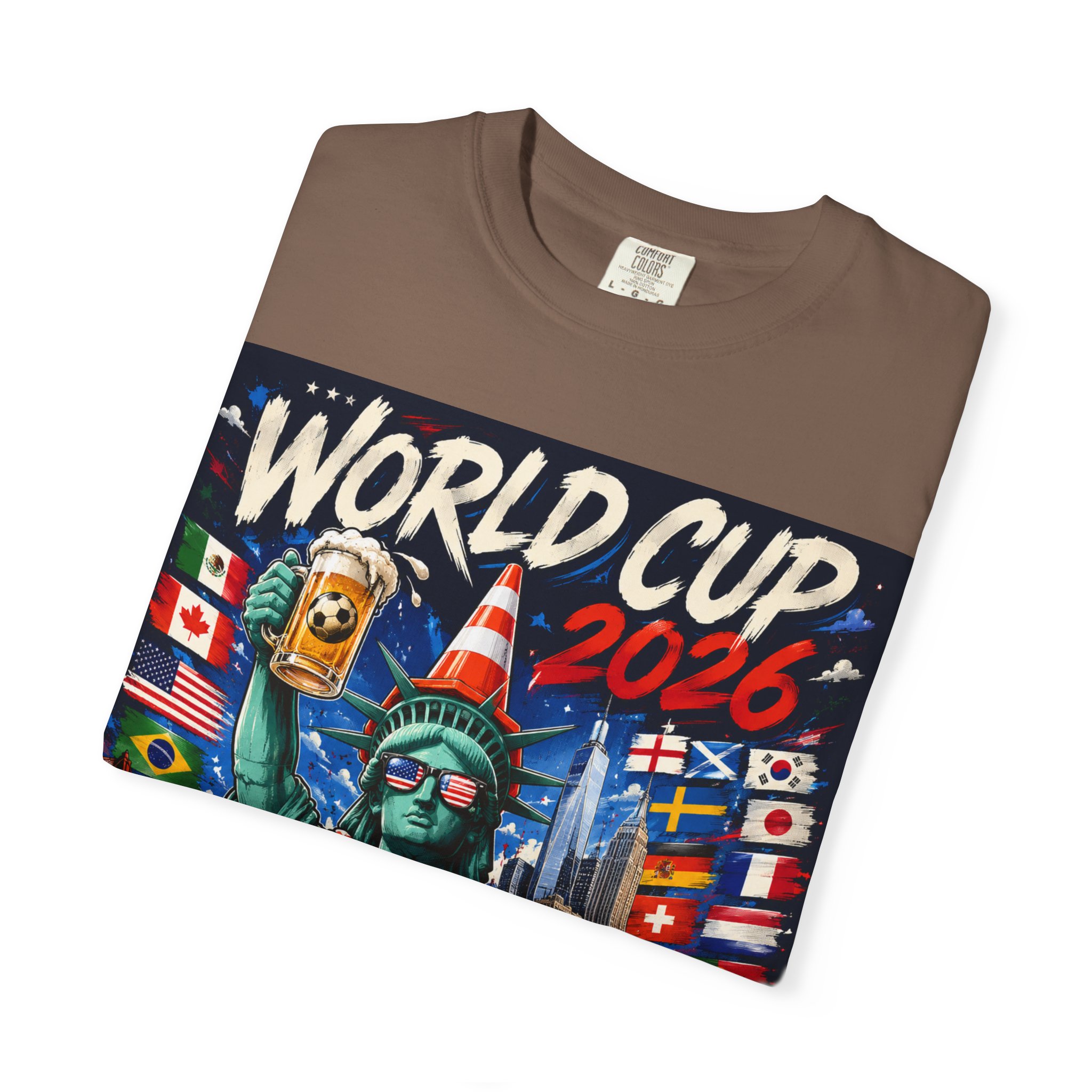 World Cup 2026 T-Shirt - Statue of Liberty Soccer Fan Tee - Image 27
