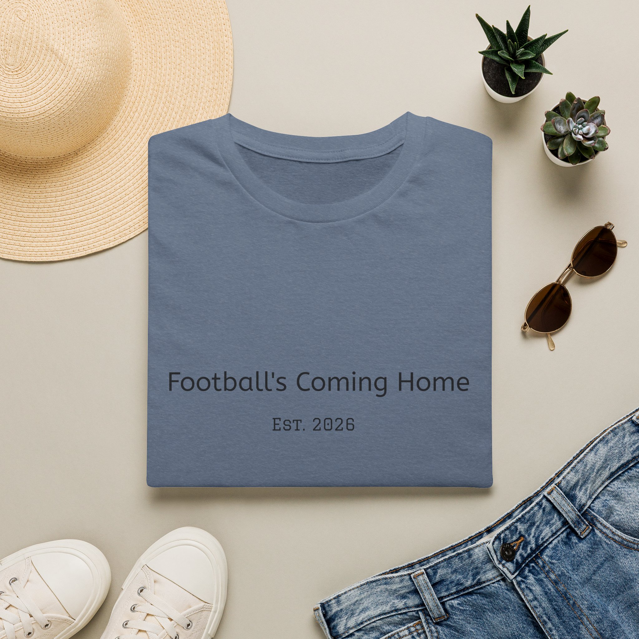 Football's Coming Home T-Shirt — Est. 2026 Vintage Soccer Fan Tee Various Colours - Image 12