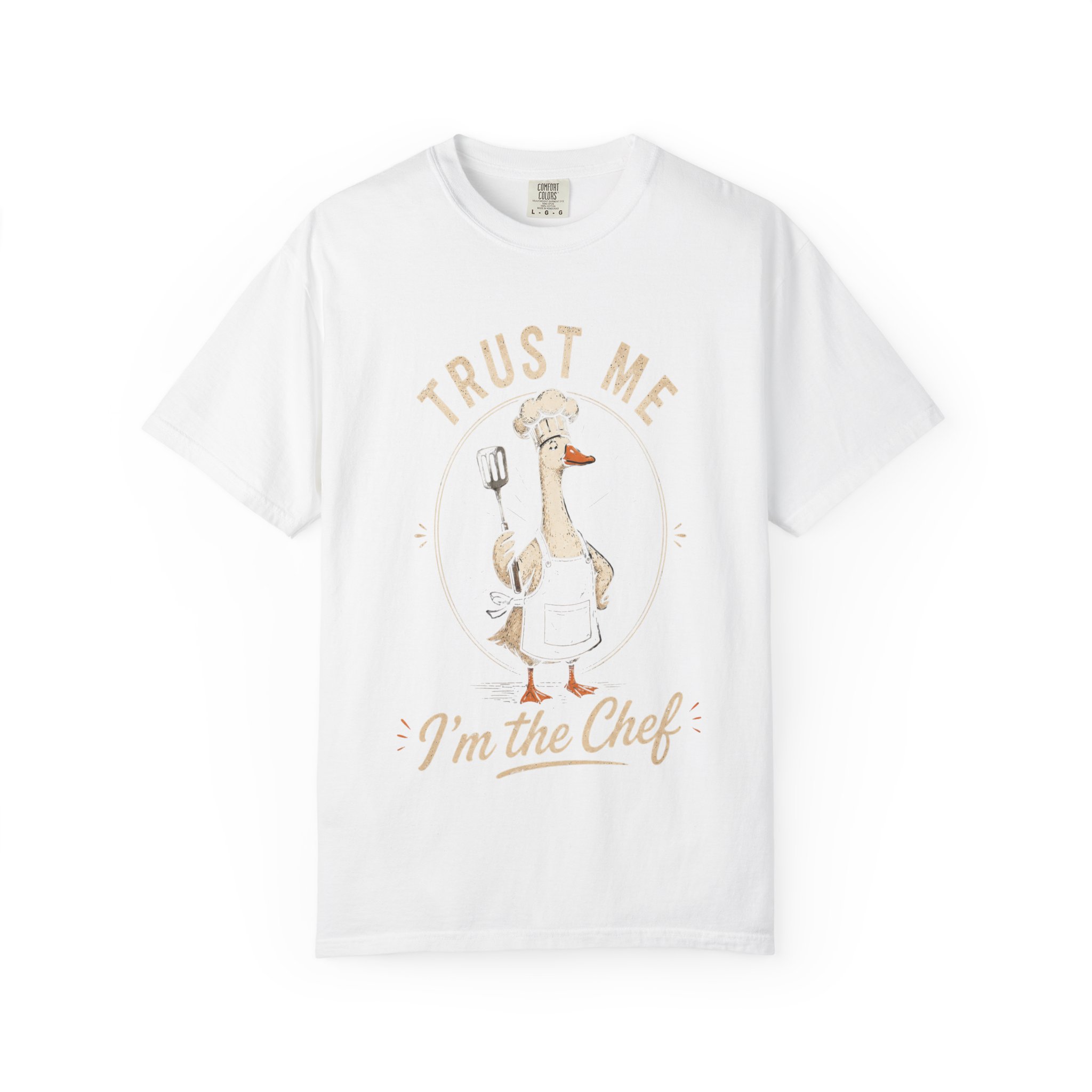 Trust Me, I'm the Chef: Vintage Duck Chef Illustration, Retro Culinary Art, Classic Engraving Style Artwork, Anthropomorphic Character - Image 2