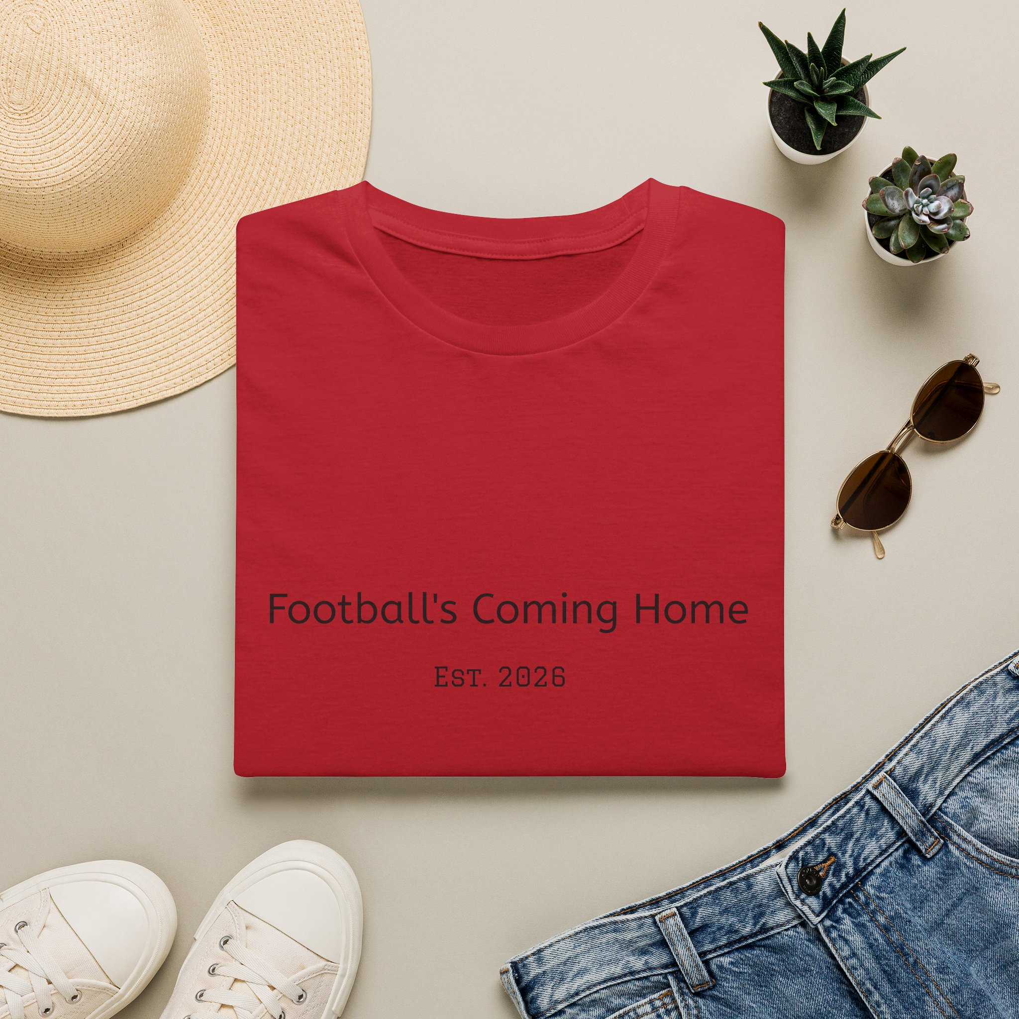Football's Coming Home T-Shirt — Est. 2026 Vintage Soccer Fan Tee Various Colours - Image 17