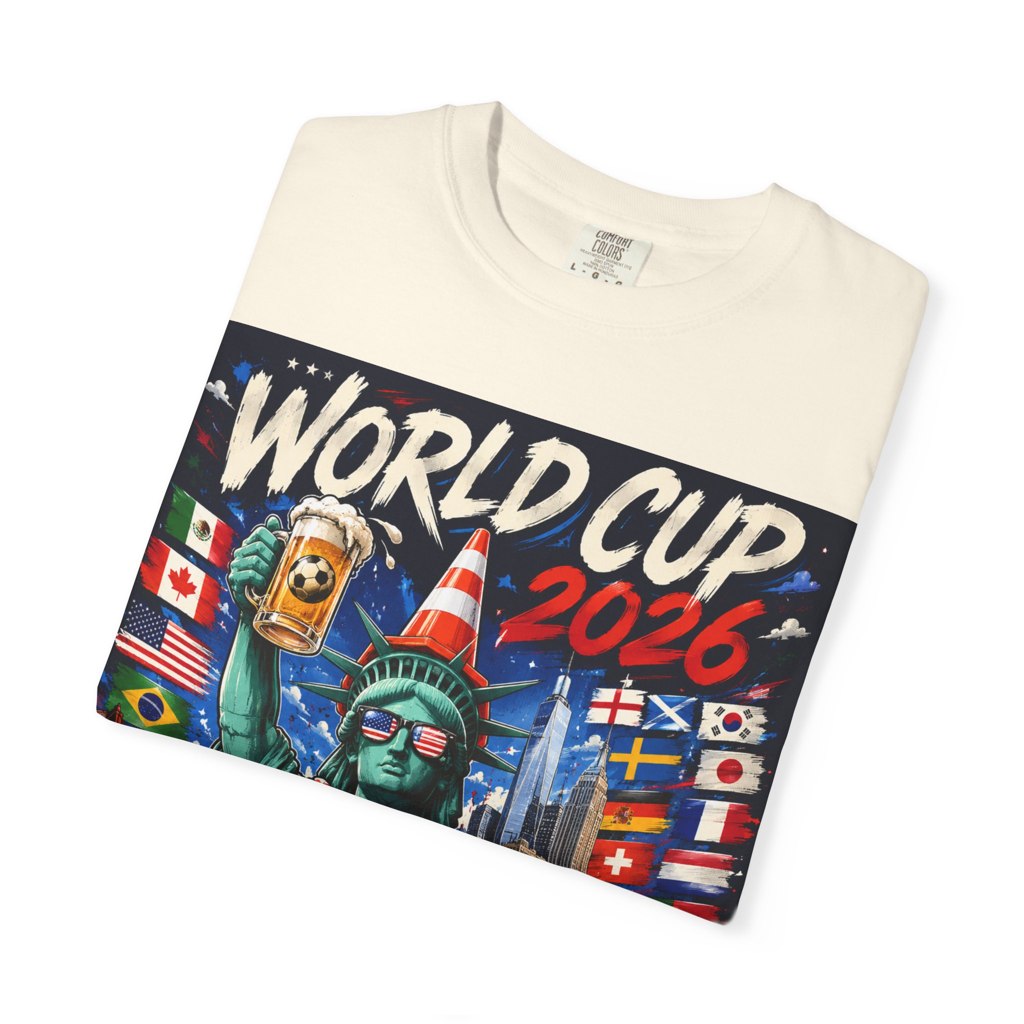 World Cup 2026 T-Shirt - Statue of Liberty Soccer Fan Tee - Image 19