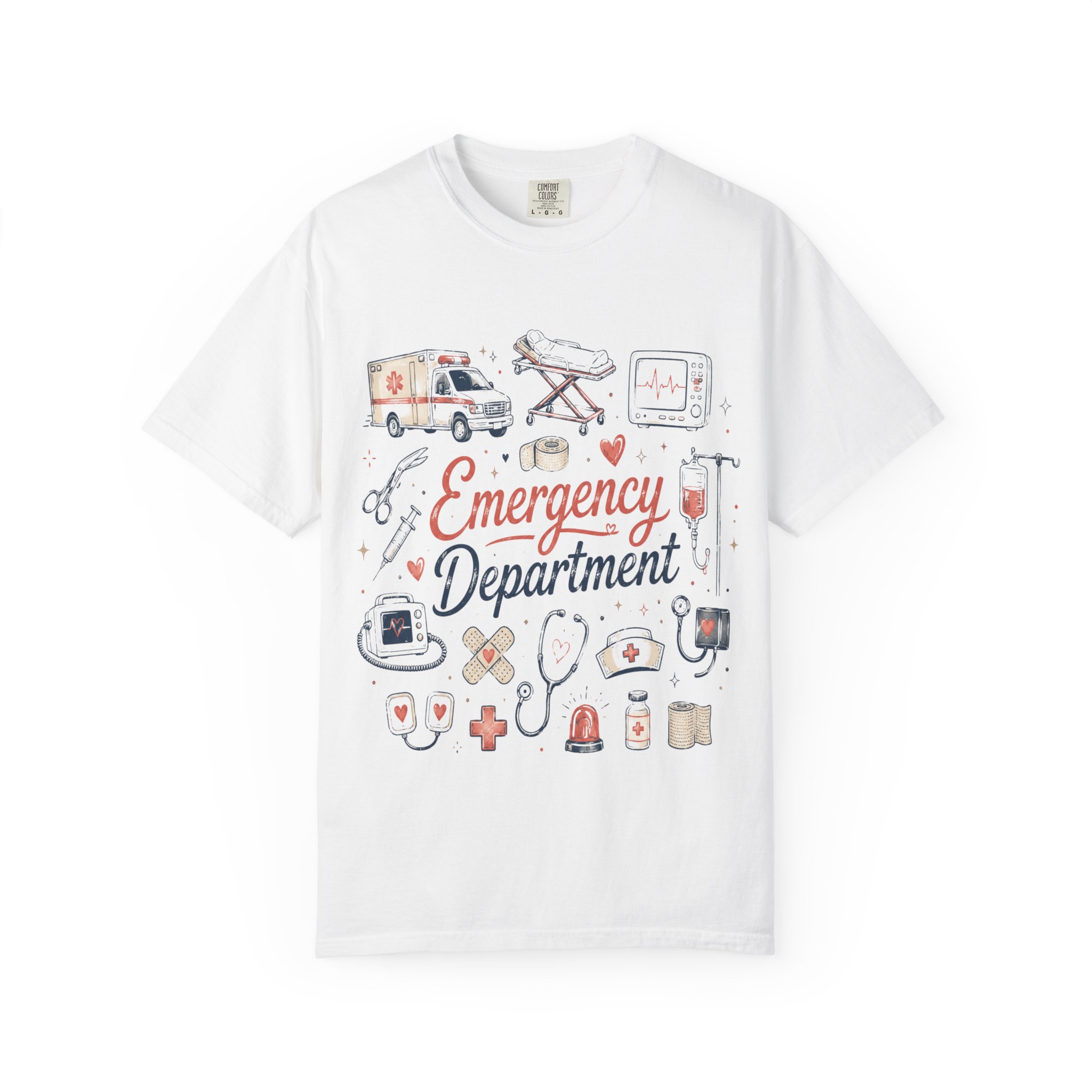 Nurse Week Unisex T-shirt - ER Nurse Gift and Nursing Grad Gift - Image 2