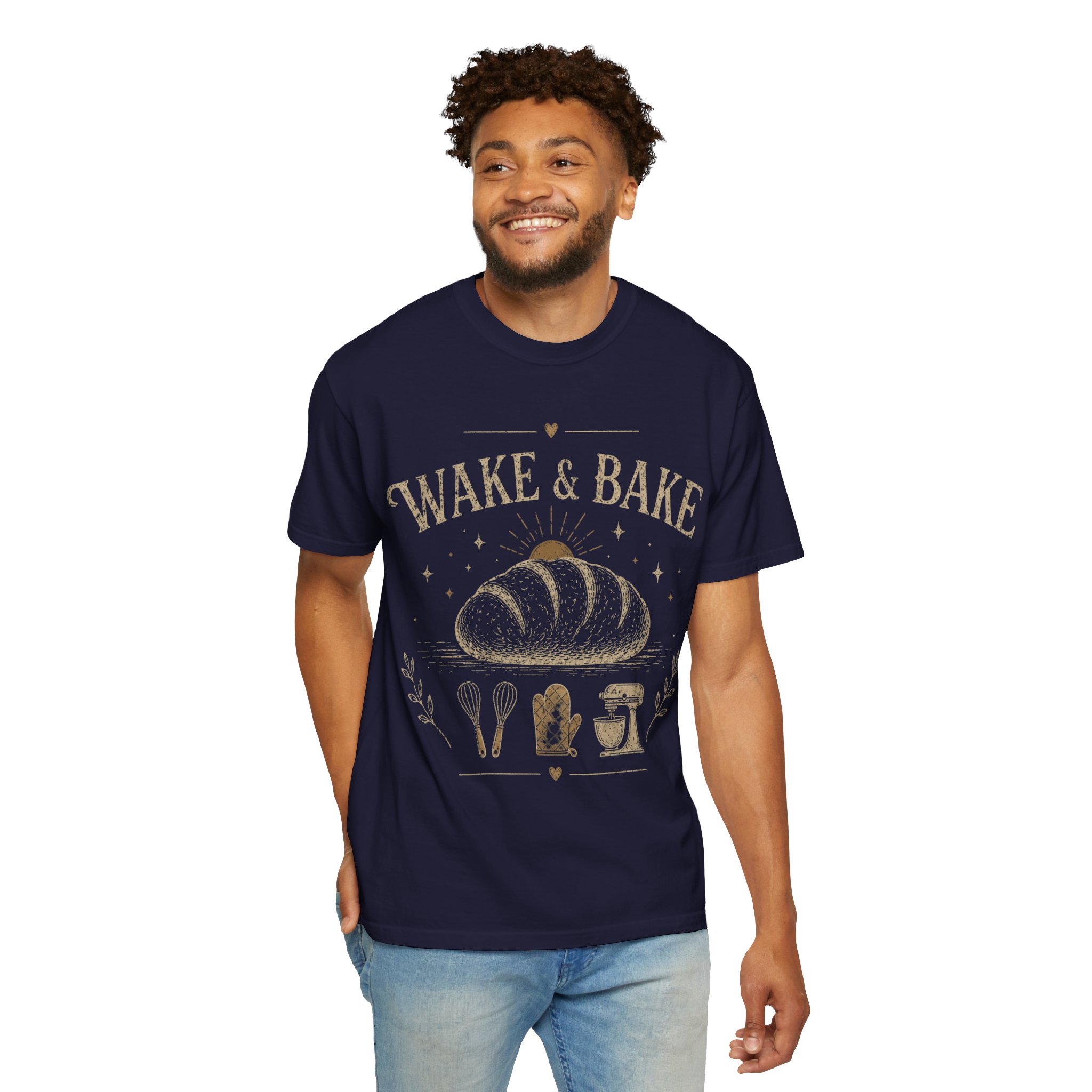 Wake & Bake: Vintage Bakery Illustration, Retro Croissant Engraving with Baking Icons, Hand-Drawn Woodcut Style Design - Image 11