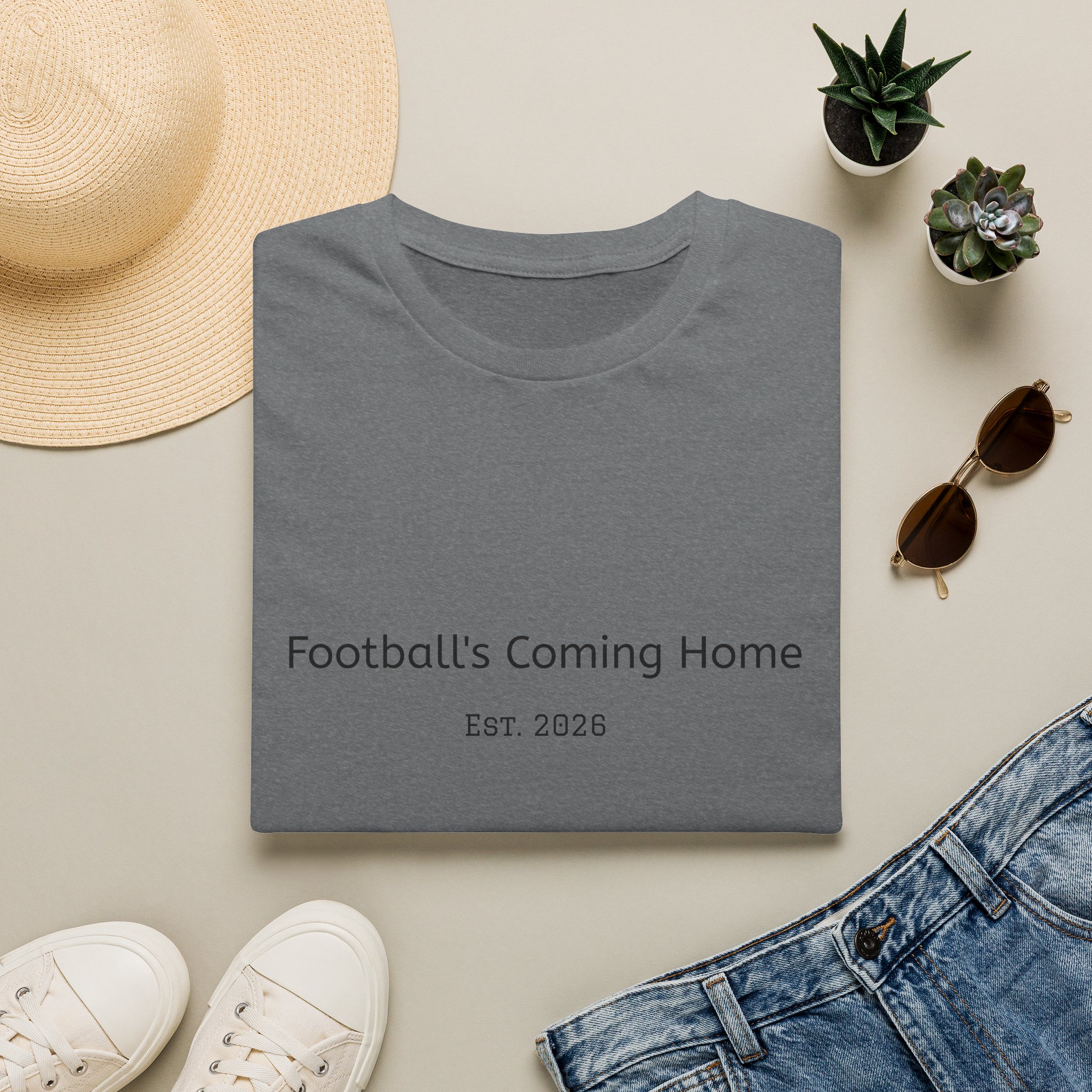 Football's Coming Home T-Shirt — Est. 2026 Vintage Soccer Fan Tee Various Colours - Image 8