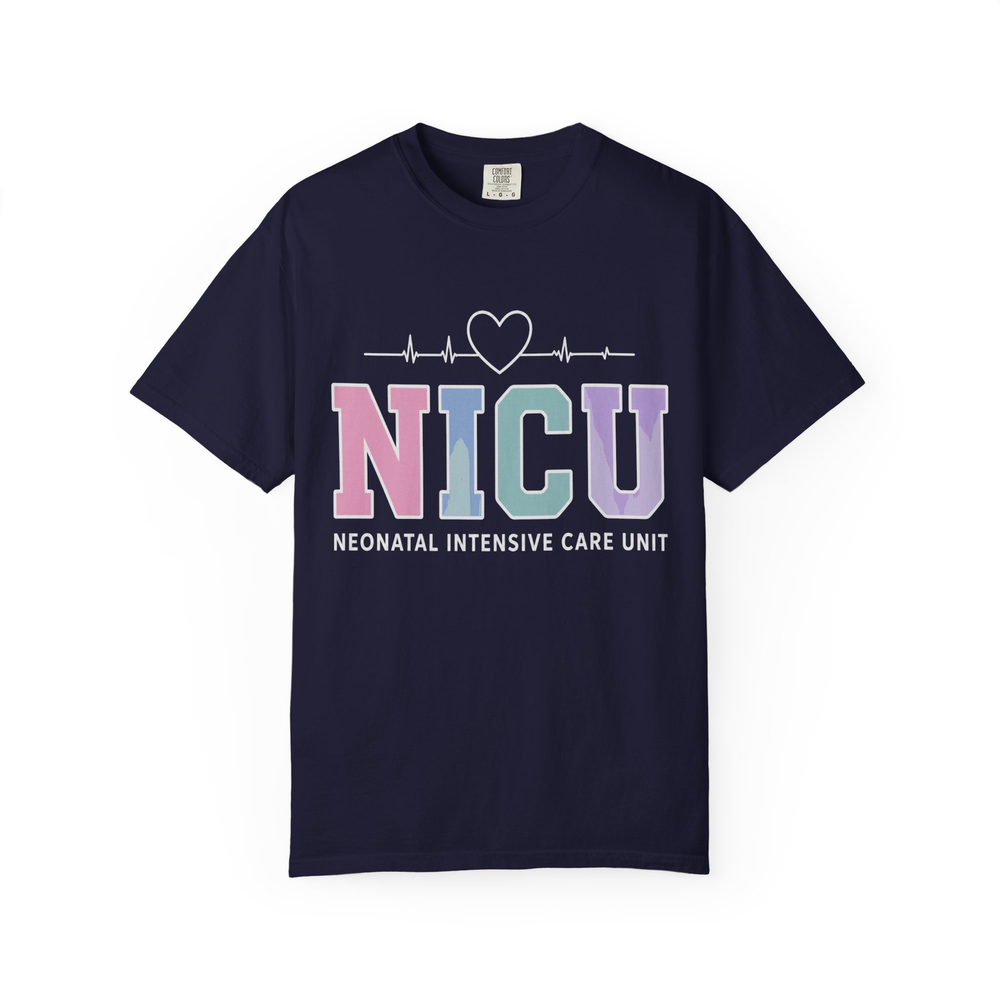 NICU Nurse Shirt - Neonatal Intensive Care Unit Comfort Colors Graphic Tee - Image 11