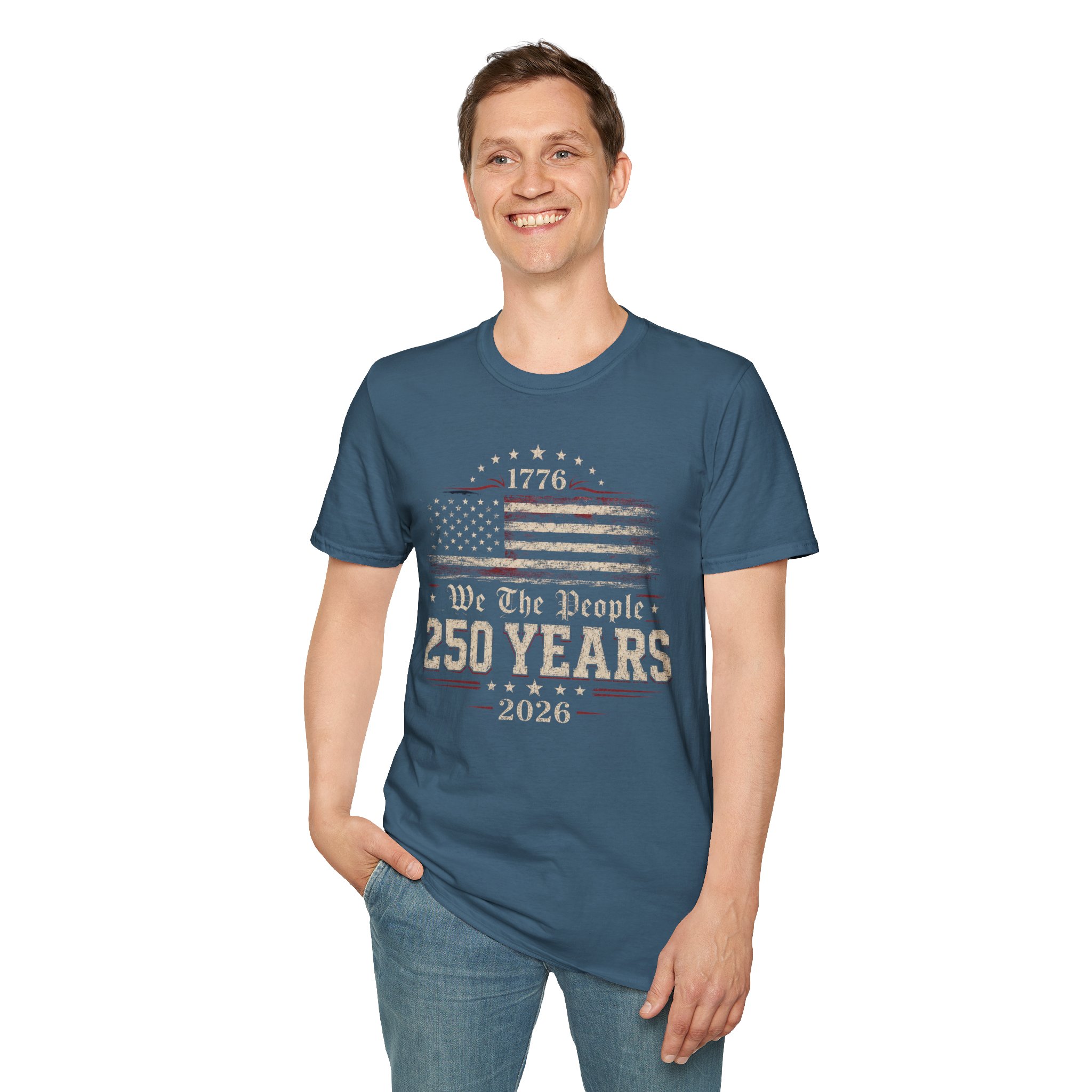 1776 'We The People' American Flag T-Shirt — 250 Years Anniversary Patriotic Tee - Image 13