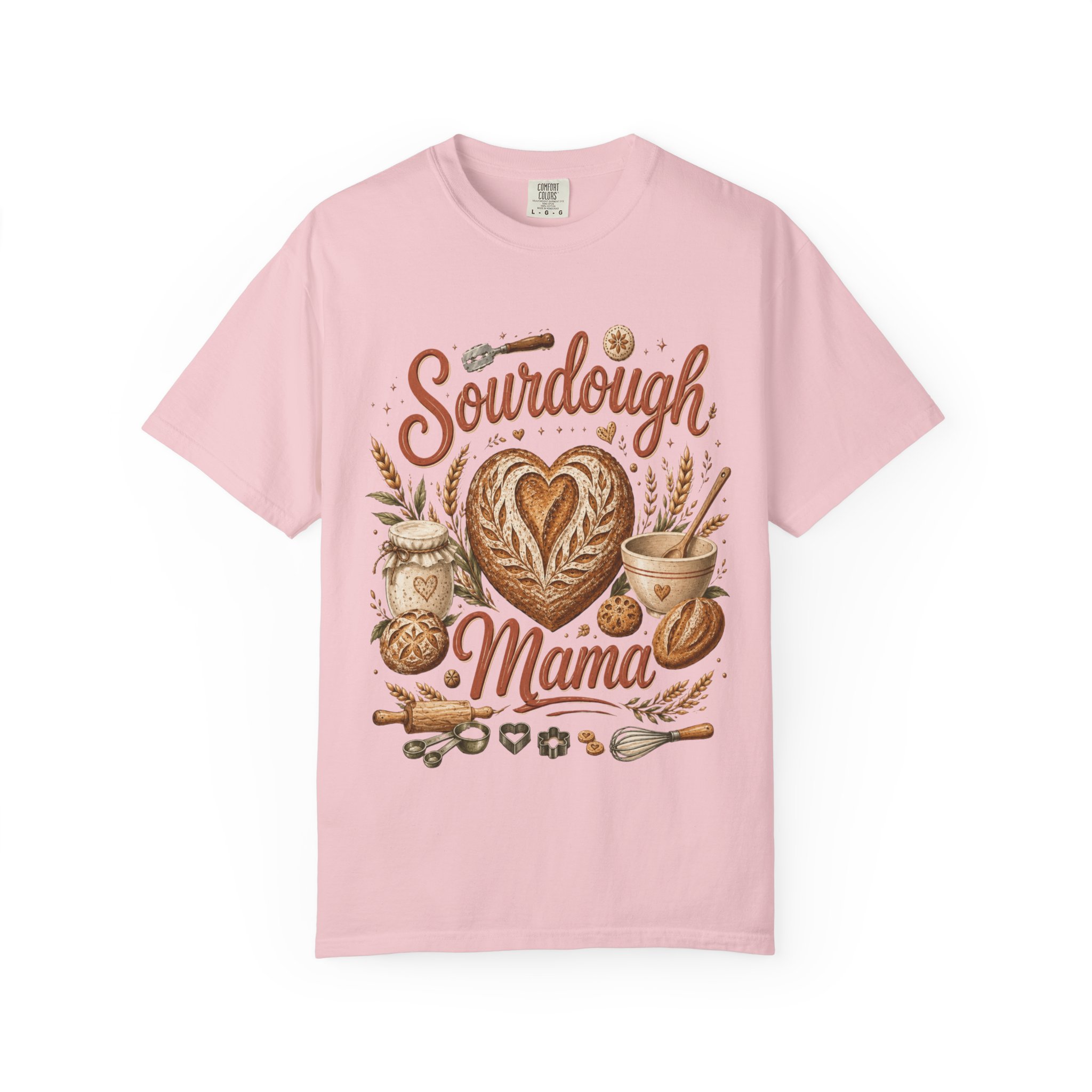 Sourdough Mama Shirt, Sourdough Gift, Bread Baker Gift, Baking Mom Shirt, Artisan Bread Lover, Cottagecore Baker Tee - Image 13