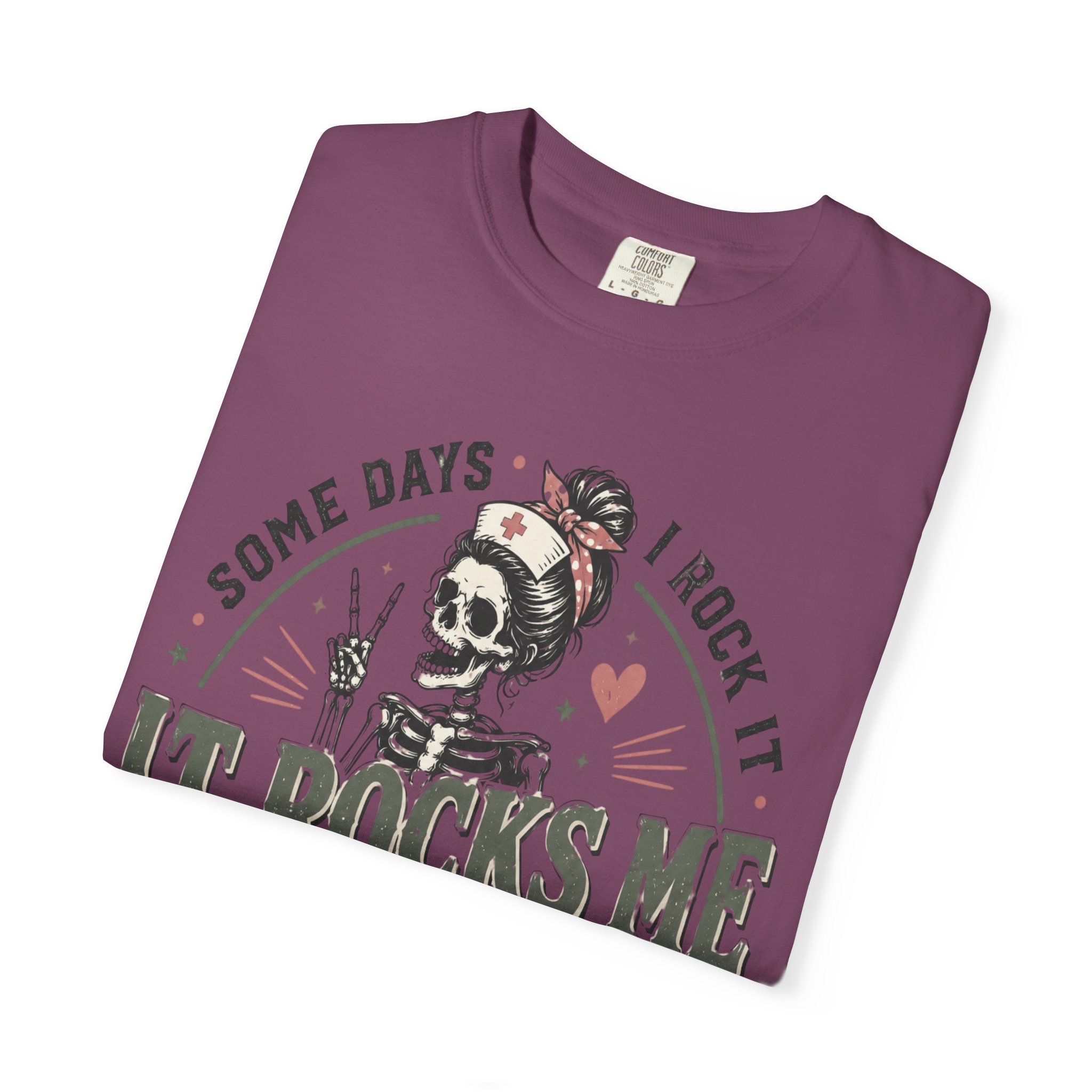 Some Days I Rock It Nurse Practitioner Shirt, Funny NP T-Shirt, Nurse Practitioner Gift, Skeleton Nurse Tee, Healthcare Worker Graphic Shirt - Image 40