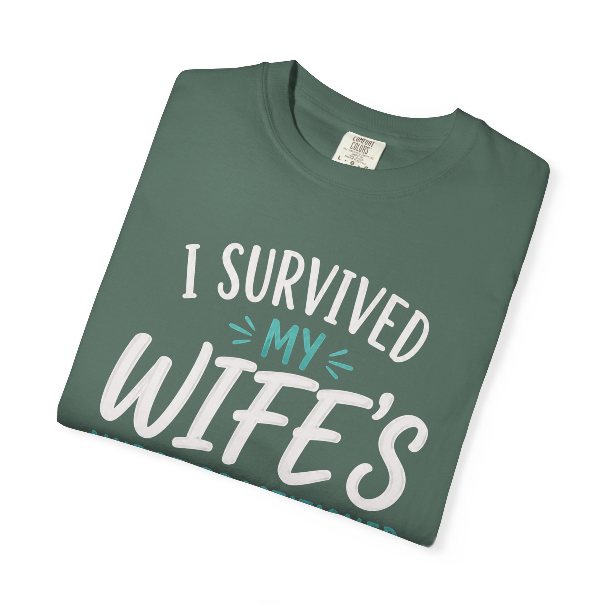 I Survived My Wife's Nurse Practitioner Degree T-shirt | Graduation Nurse Practitioner - Image 9