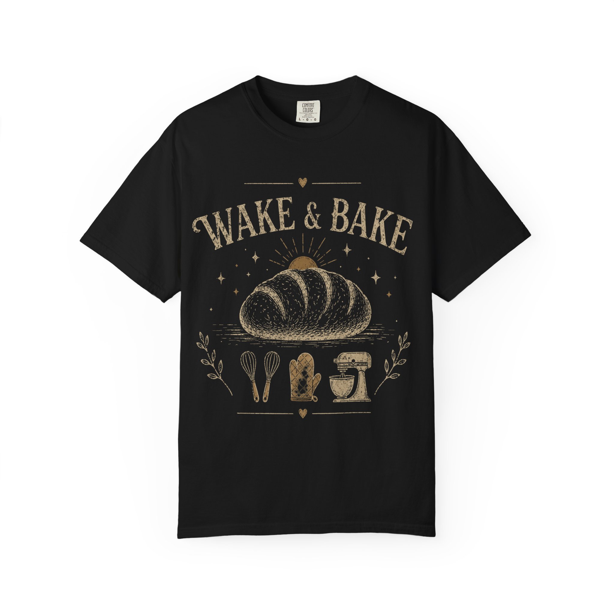 Wake & Bake: Vintage Bakery Illustration, Retro Croissant Engraving with Baking Icons, Hand-Drawn Woodcut Style Design - Image 12