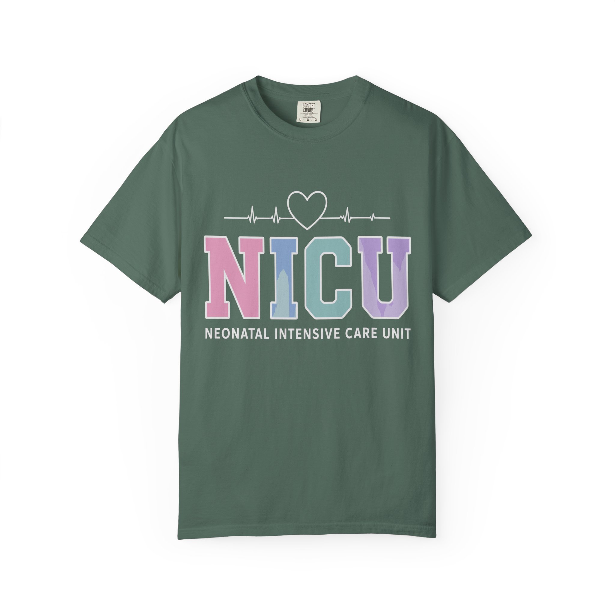 NICU Nurse Shirt - Neonatal Intensive Care Unit Comfort Colors Graphic Tee - Image 7