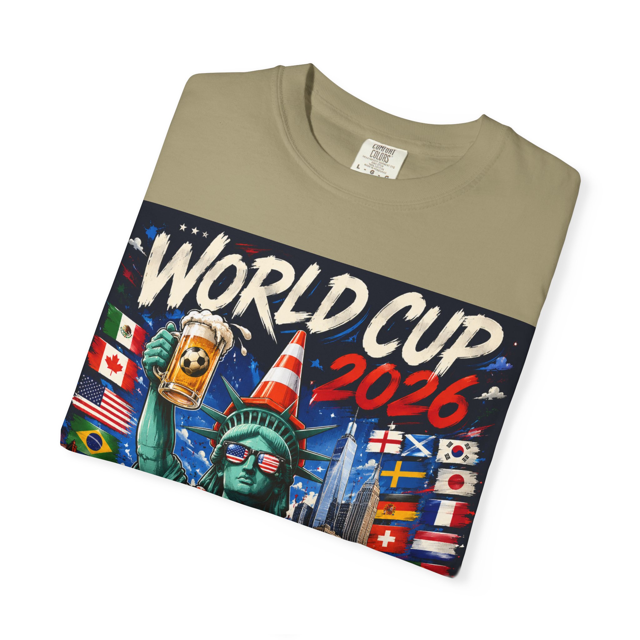 World Cup 2026 T-Shirt - Statue of Liberty Soccer Fan Tee - Image 23