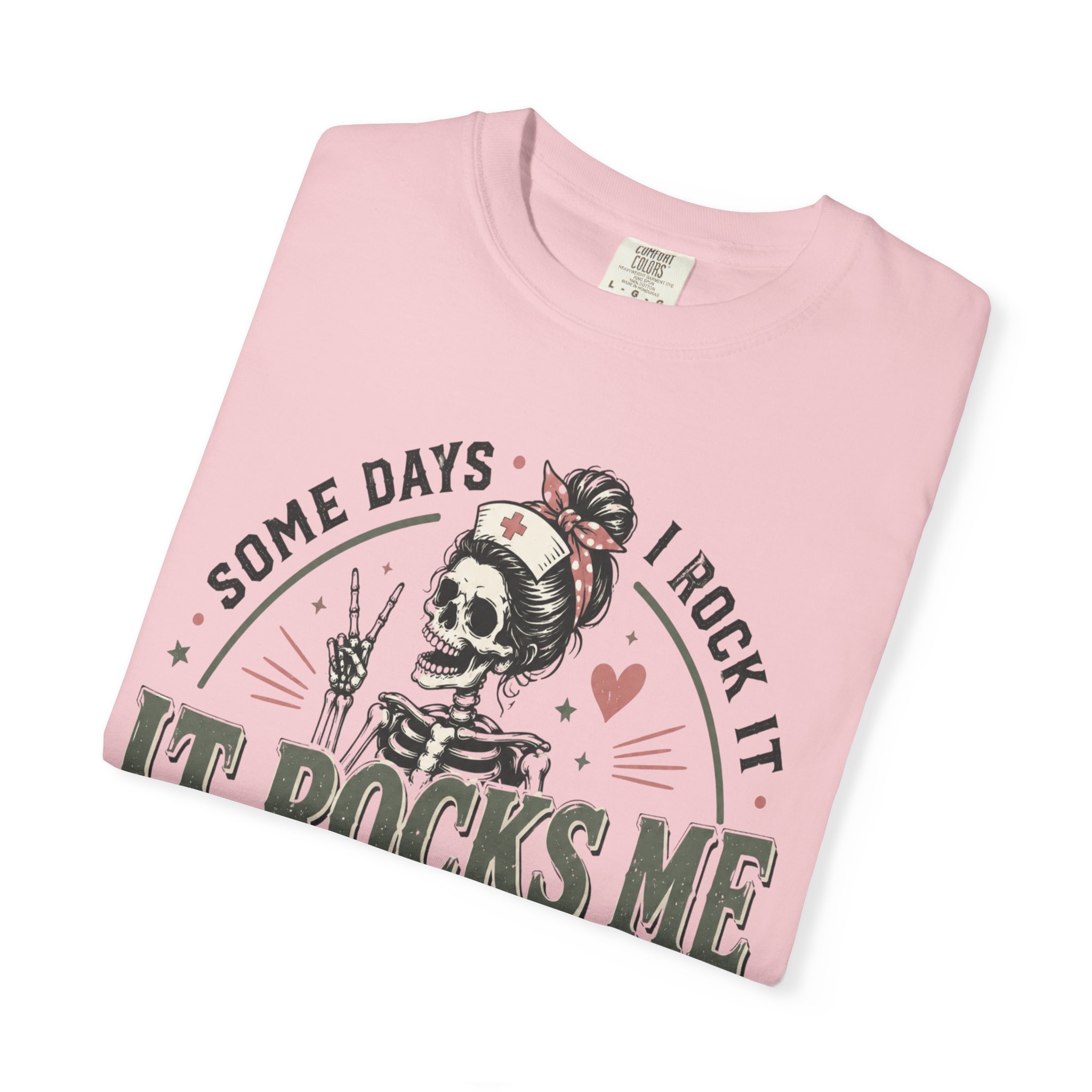 Some Days I Rock It Nurse Practitioner Shirt, Funny NP T-Shirt, Nurse Practitioner Gift, Skeleton Nurse Tee, Healthcare Worker Graphic Shirt - Image 36