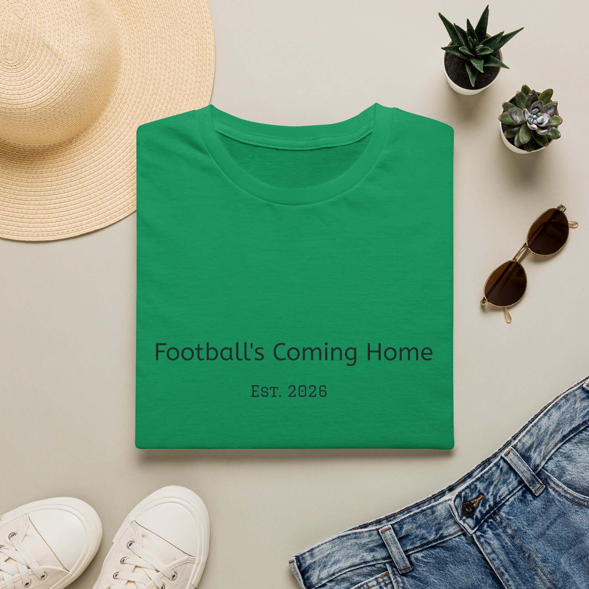 Football's Coming Home T-Shirt — Est. 2026 Vintage Soccer Fan Tee Various Colours - Image 10